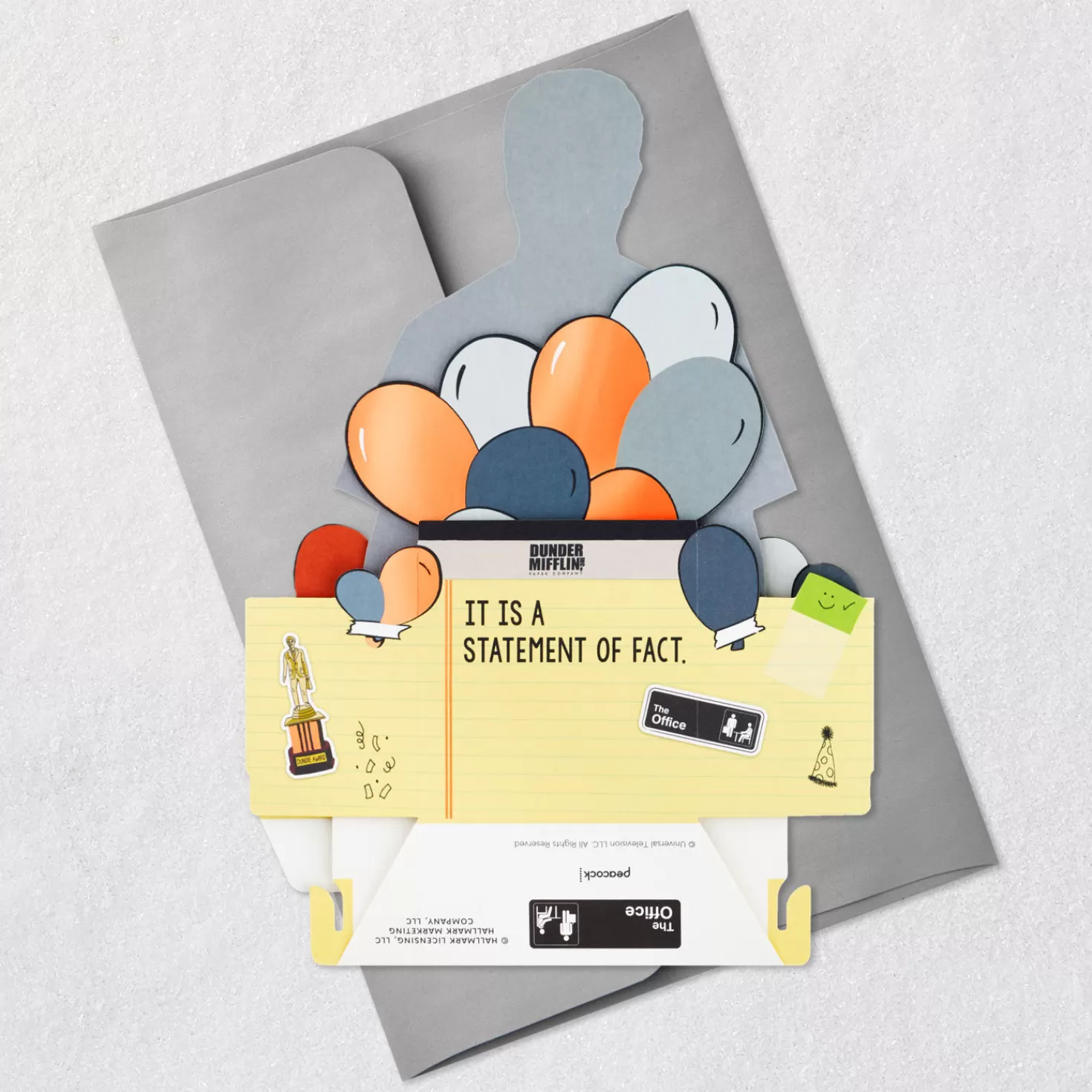 Birthday>Hallmark The Office Dwight Schrute It's A Fact 3D Pop-Up Birthday Card