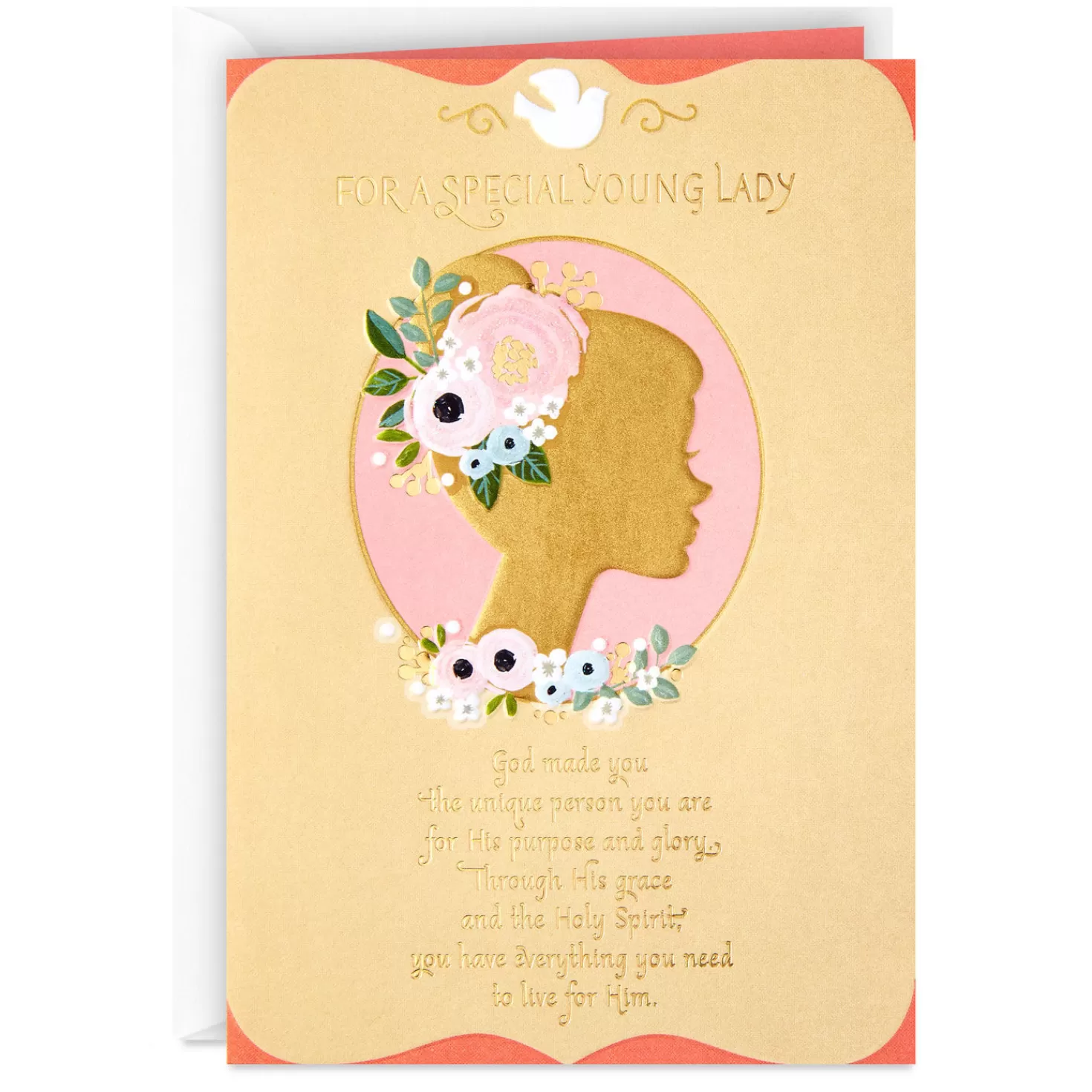 New The Unique Person You Are Religious Confirmation Card For Her Confirmation