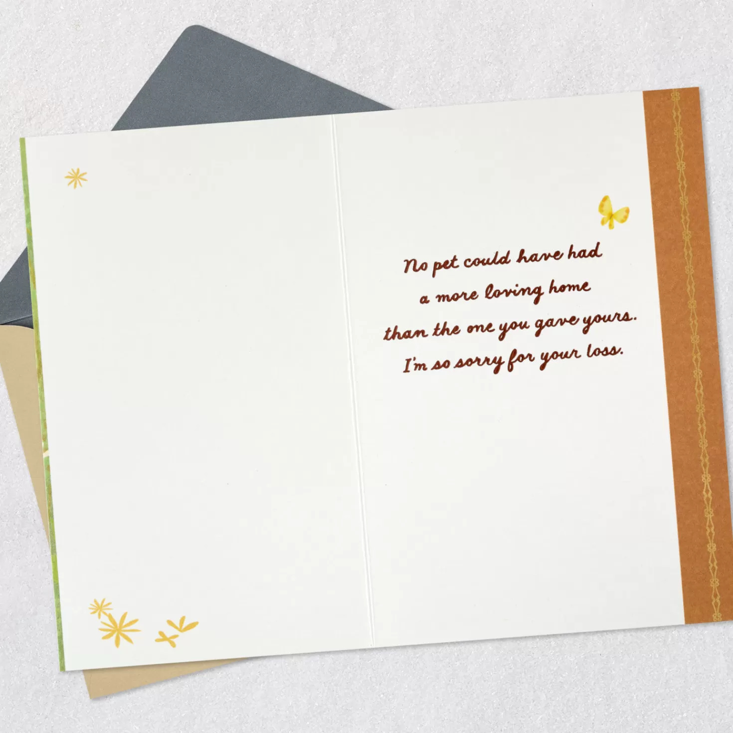 New They Know When They'Re Loved Sympathy Card For Loss Of Dog Sympathy