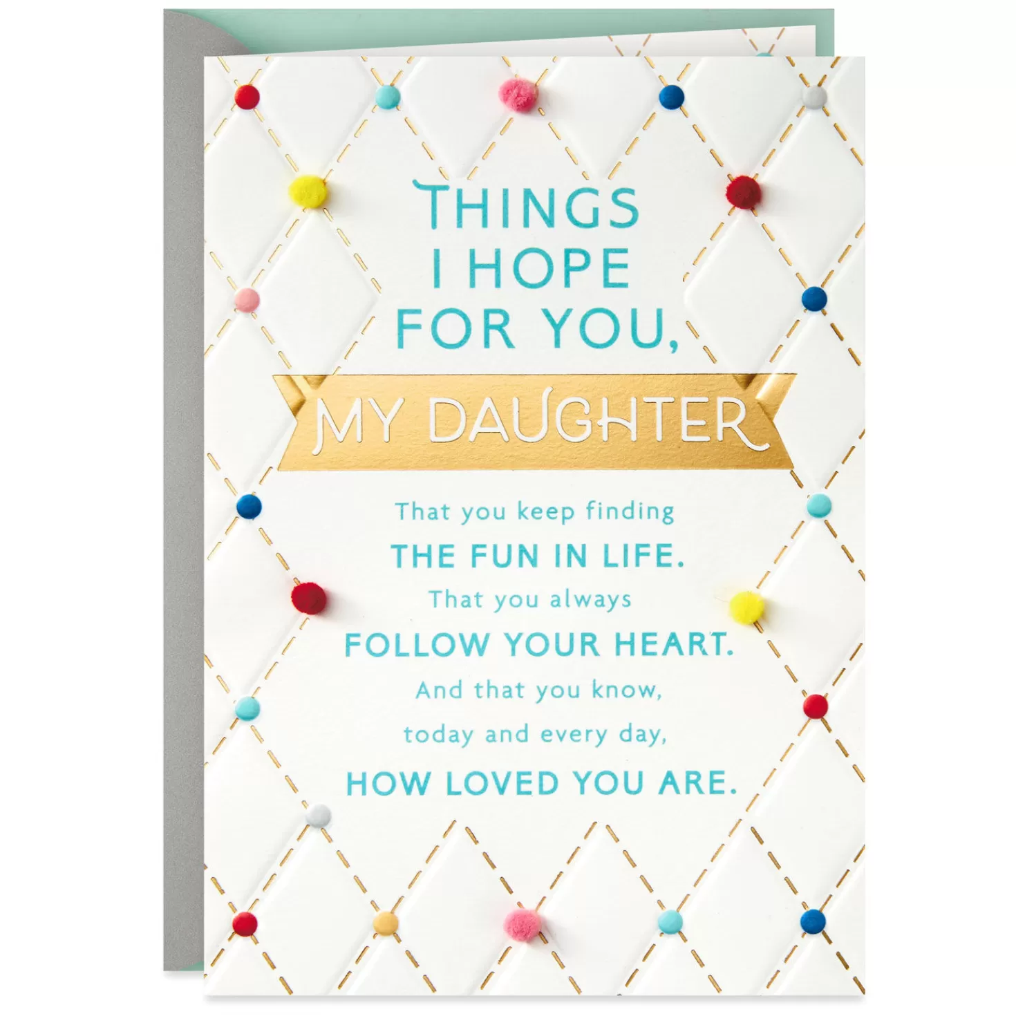 Birthday>Hallmark Things I Hope For You Birthday Card For Daughter