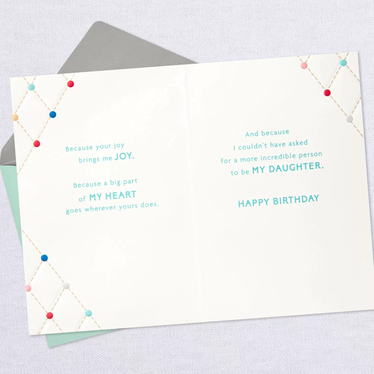 Birthday>Hallmark Things I Hope For You Birthday Card For Daughter