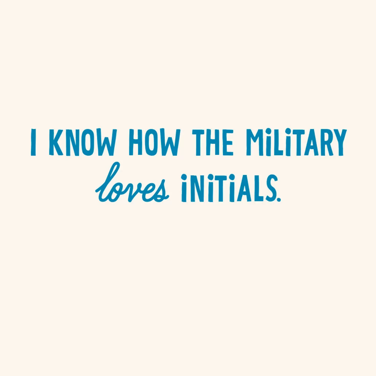 Online Thinking About You All The Time Military Love Card Military Appreciation