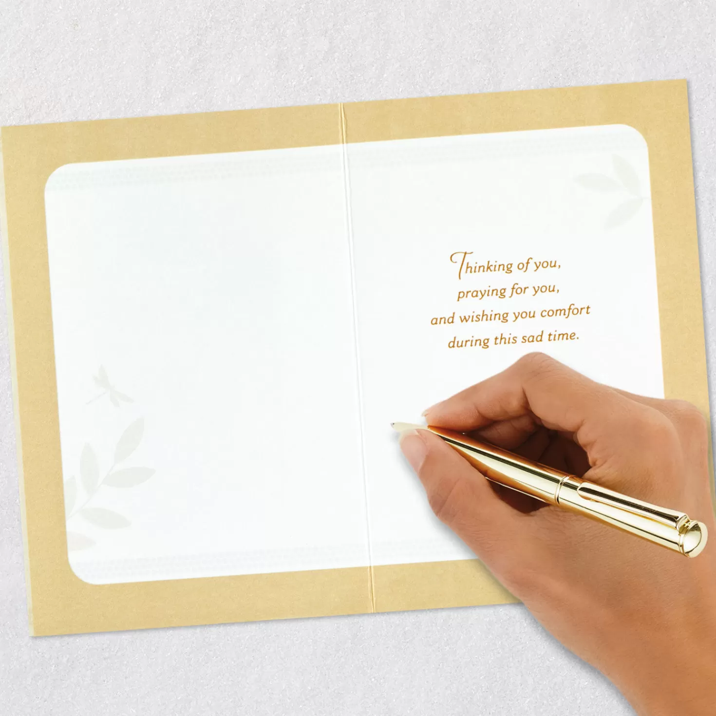 Shop Thinking Of You And Wishing You Comfort Sympathy Card Sympathy