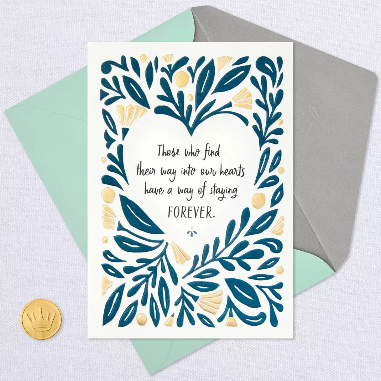 Sale Those Who Find A Way Into Our Hearts Sympathy Card Sympathy