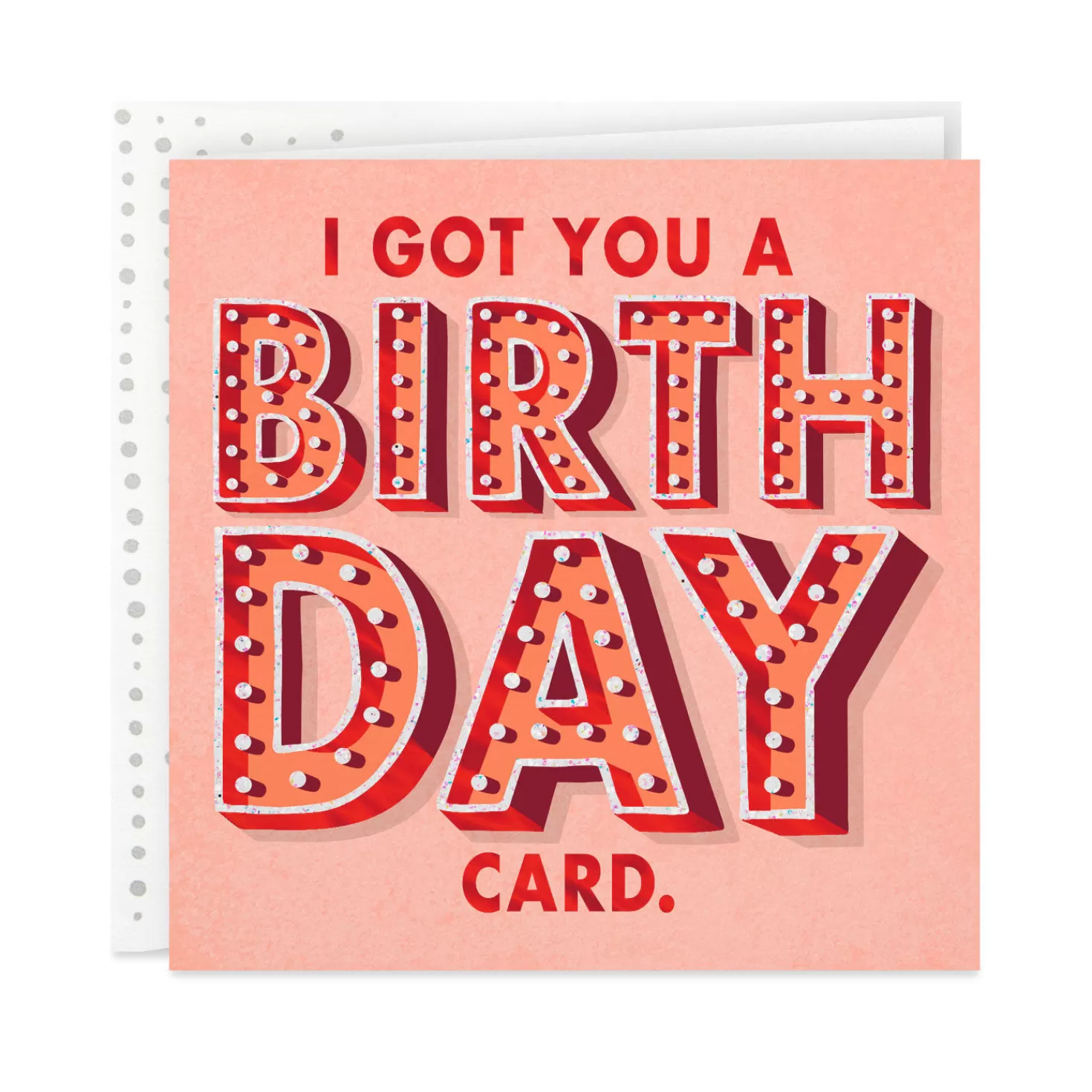 Birthday>Hallmark Thoughtful Af Marquee Letters Birthday Card