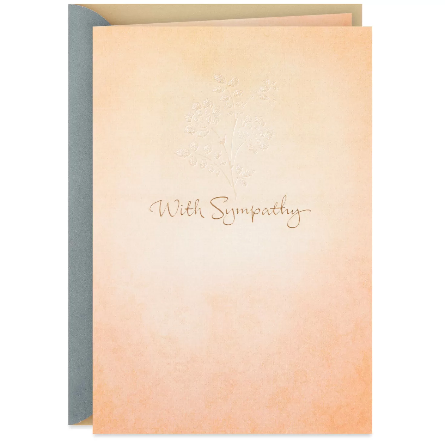 Sale Thoughts And Prayers Are With You Sympathy Card Sympathy