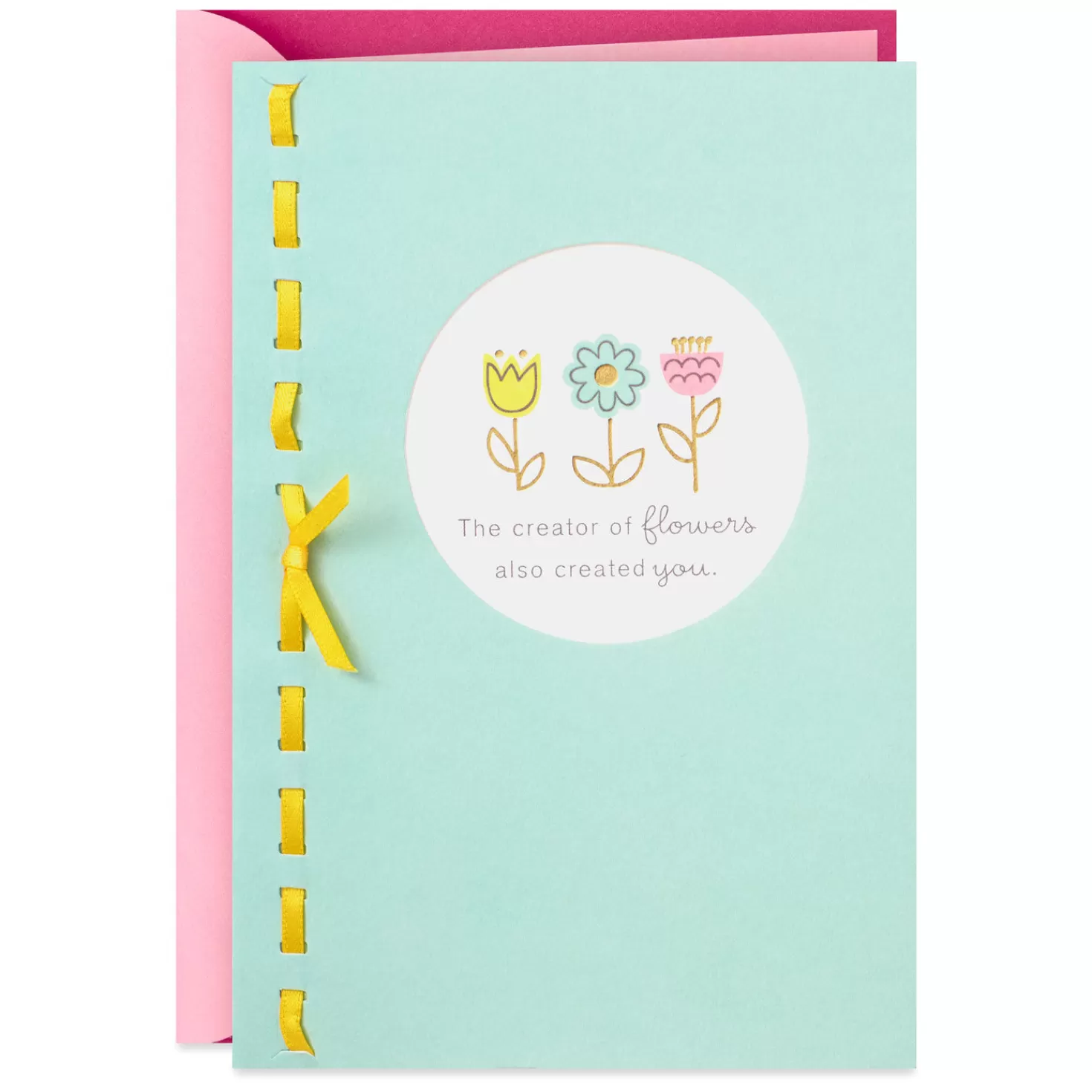 Birthday>Hallmark Three Little Flowers Birthday Card