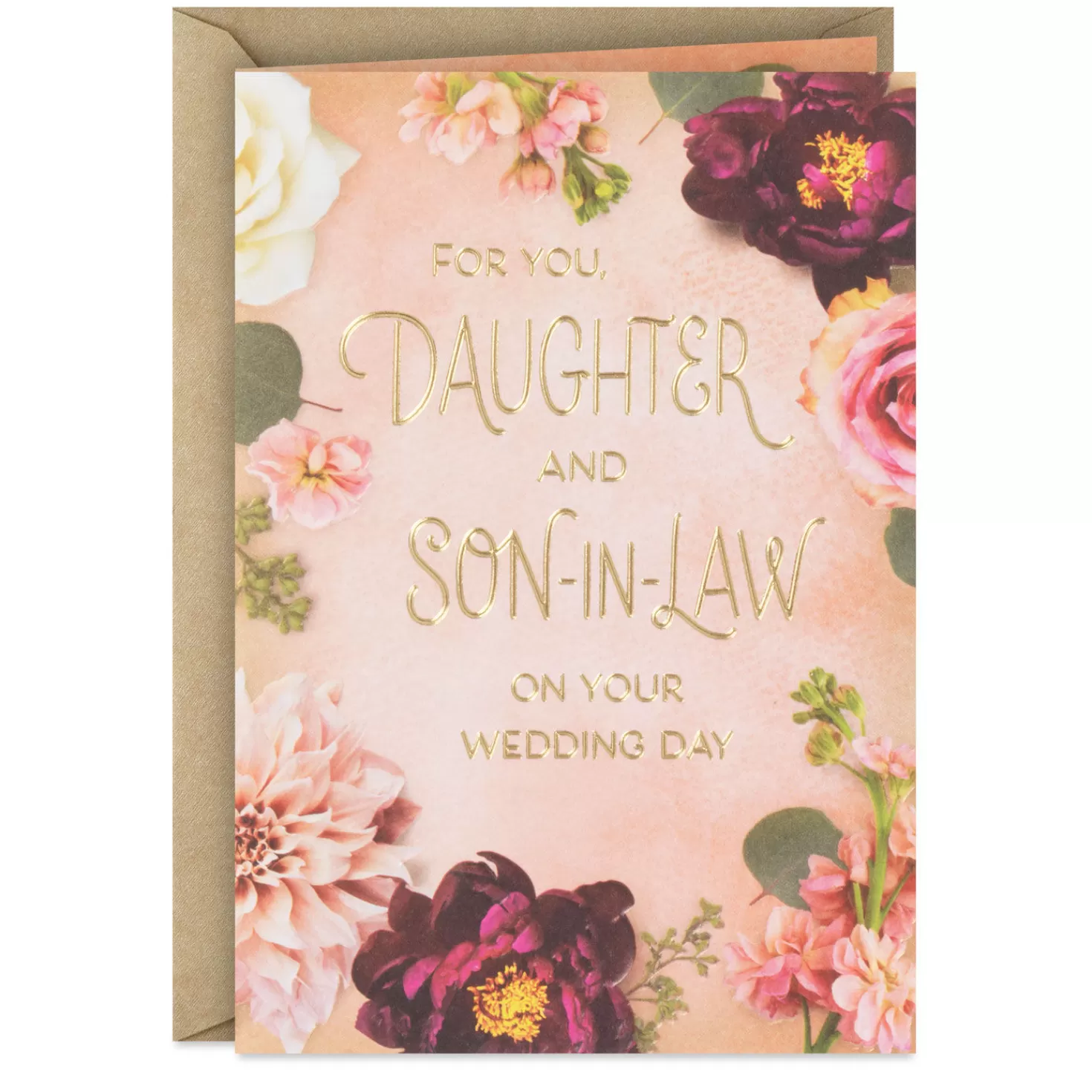 Sale Thrilled To Celebrate You Wedding Card For Daughter And Son-In-Law Wedding