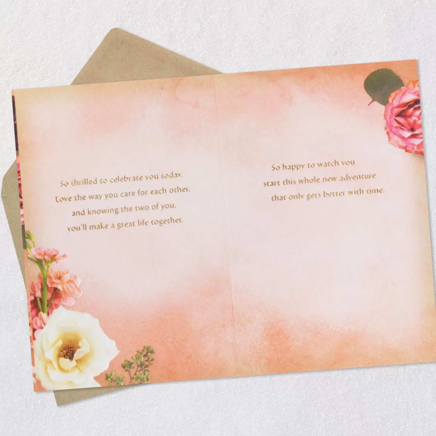 Sale Thrilled To Celebrate You Wedding Card For Daughter And Son-In-Law Wedding