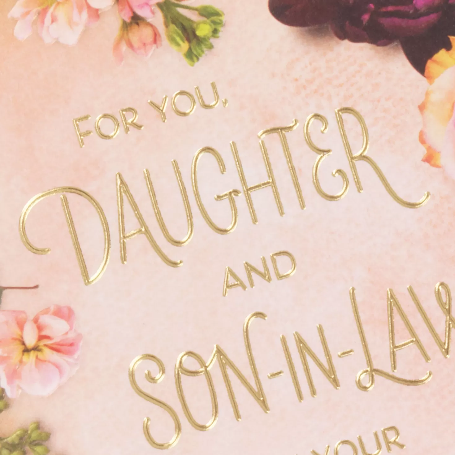 Sale Thrilled To Celebrate You Wedding Card For Daughter And Son-In-Law Wedding