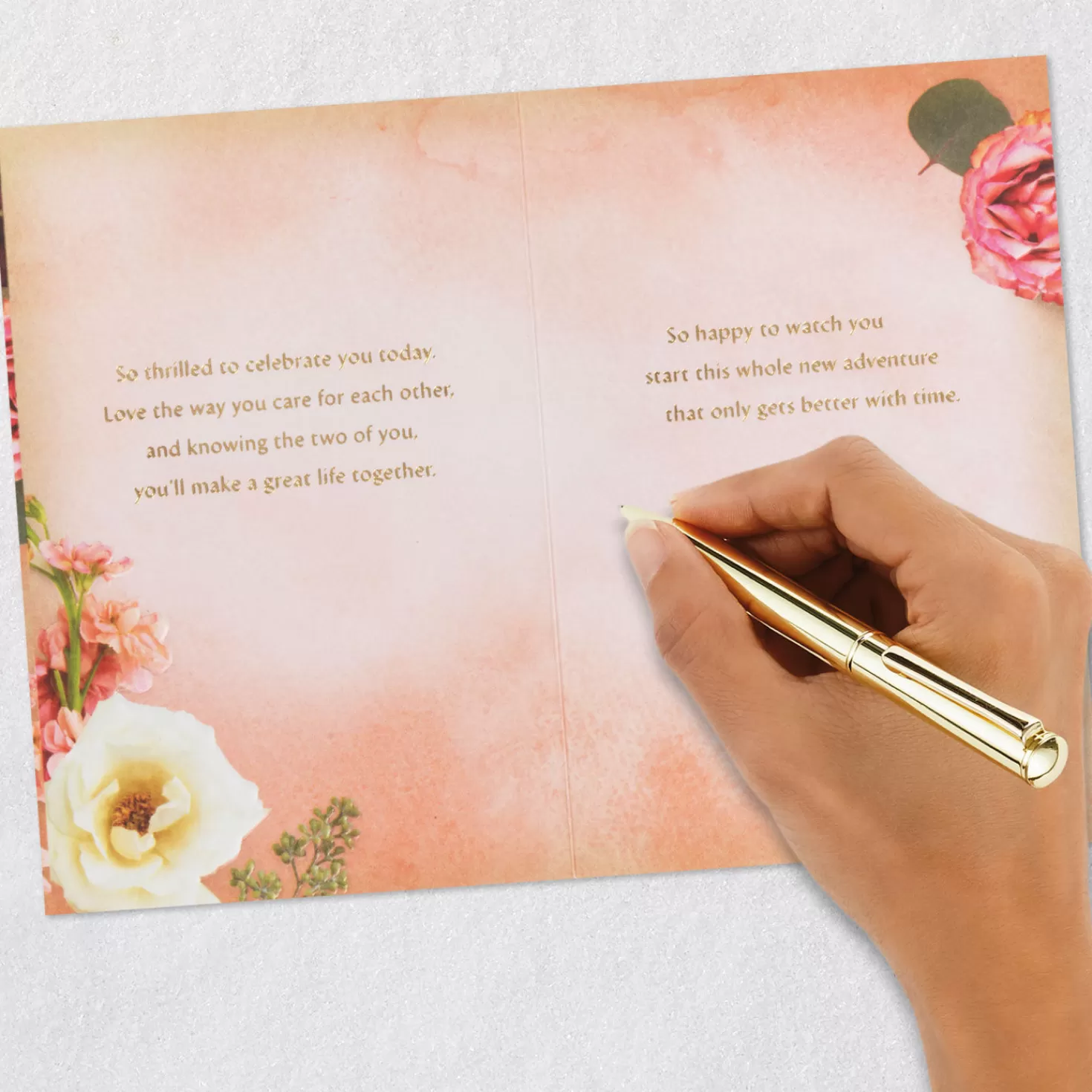 Sale Thrilled To Celebrate You Wedding Card For Daughter And Son-In-Law Wedding