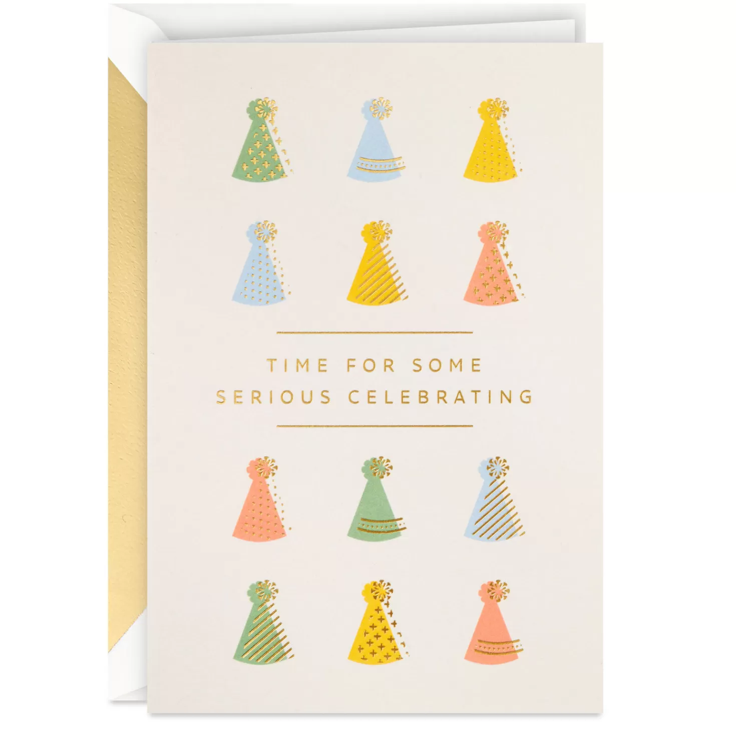 Birthday>Hallmark Time For Some Serious Celebrating Birthday Card