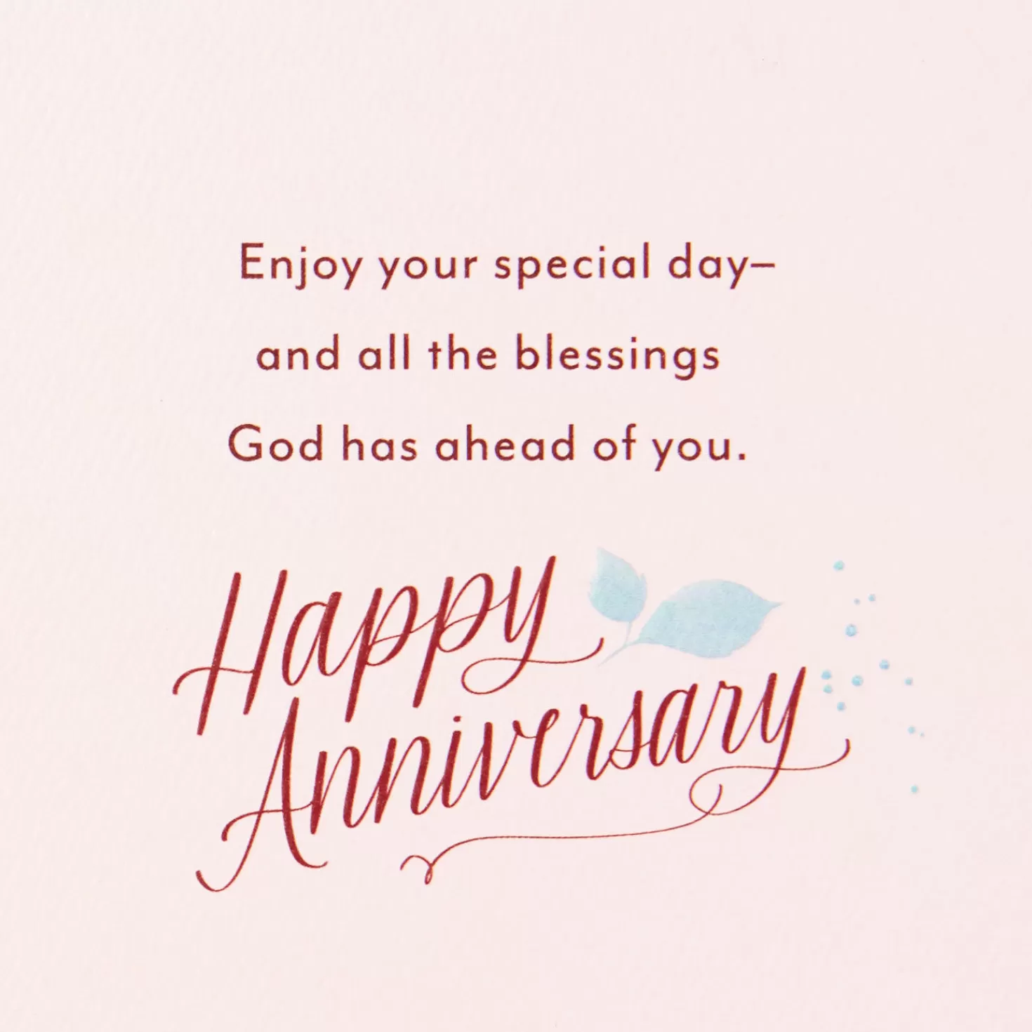 Anniversary>Hallmark Time Makes Love More Beautiful Religious Anniversary Card