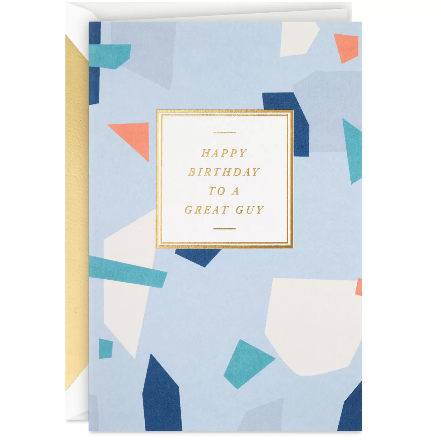Birthday>Hallmark To A Great Guy Blank Birthday Card