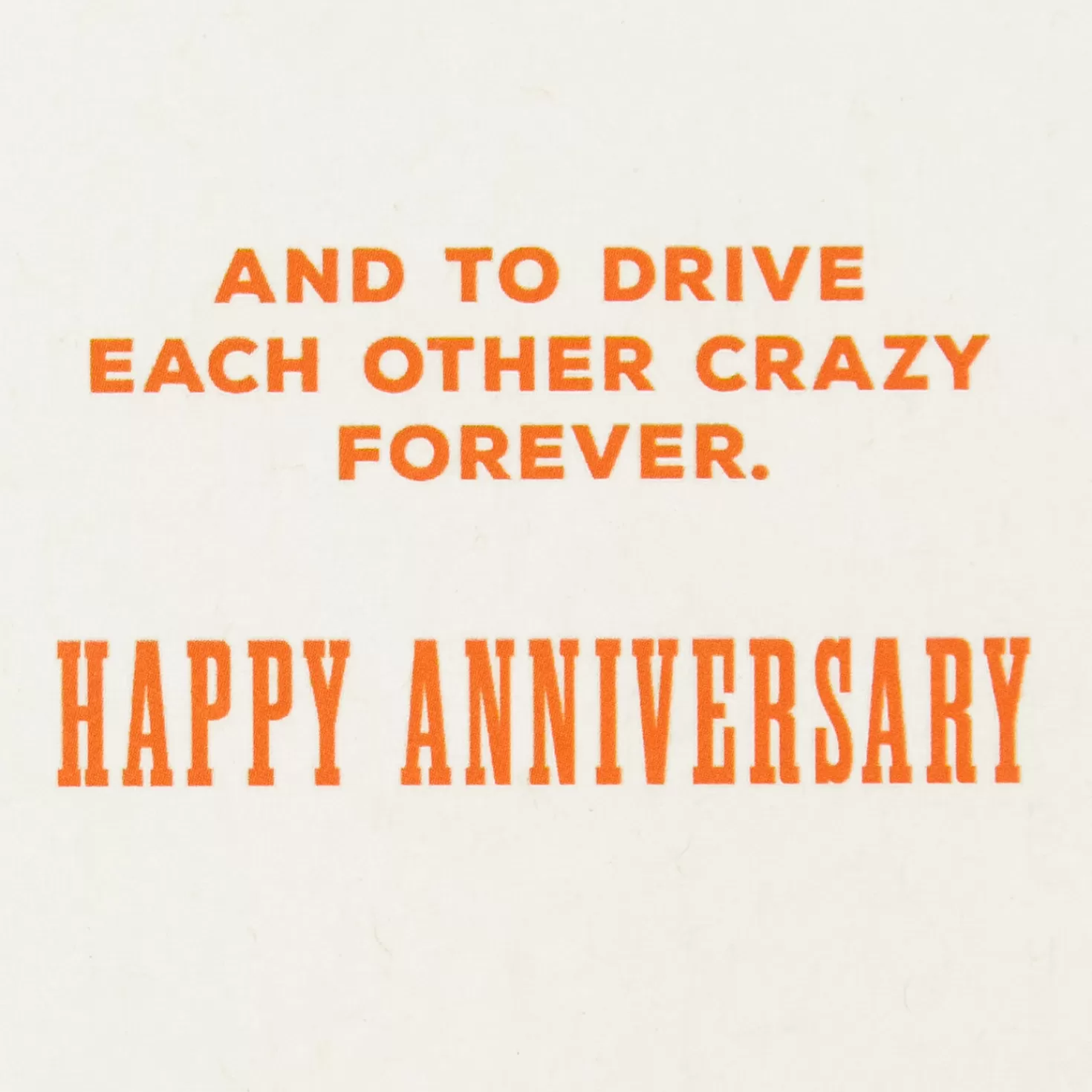 Anniversary>Hallmark To Have And To Hold Funny Anniversary Card