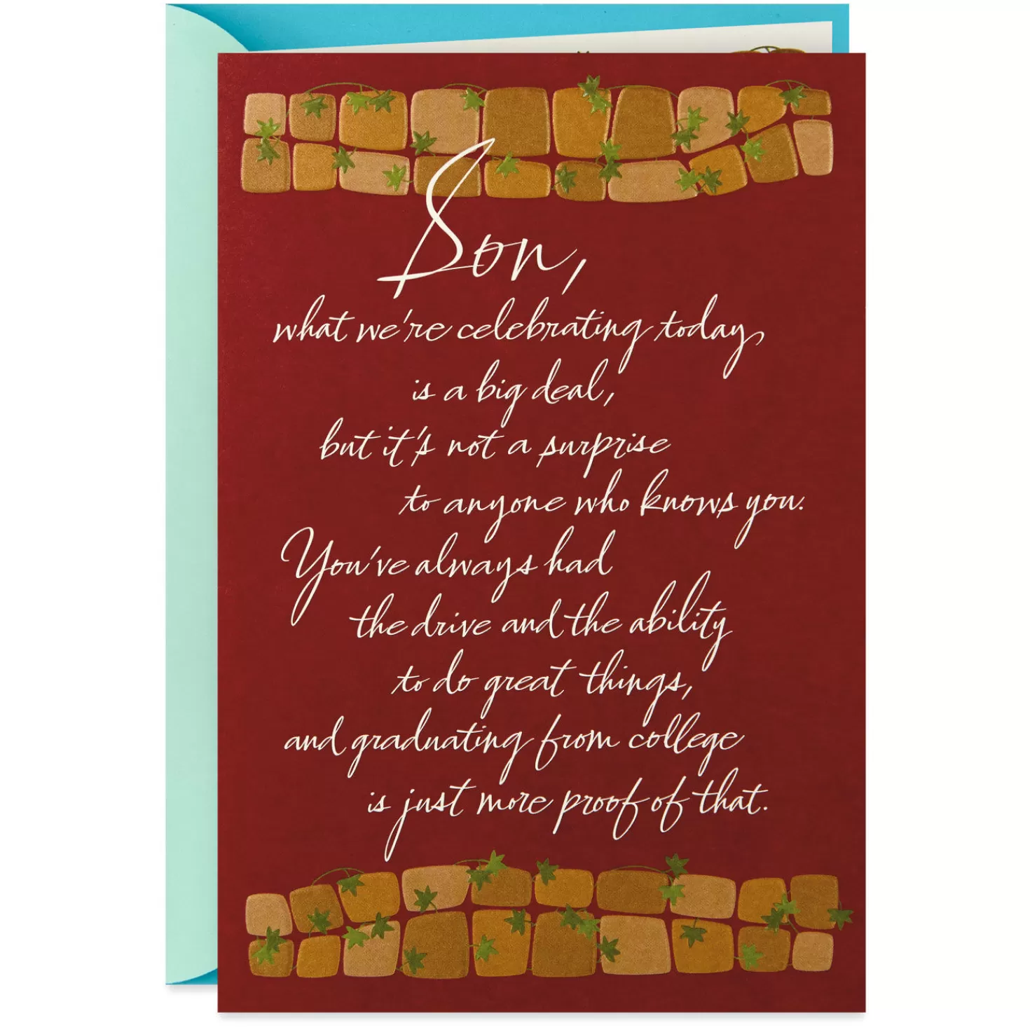 Clearance Today Is A Big Deal College Graduation Card For Son Graduation