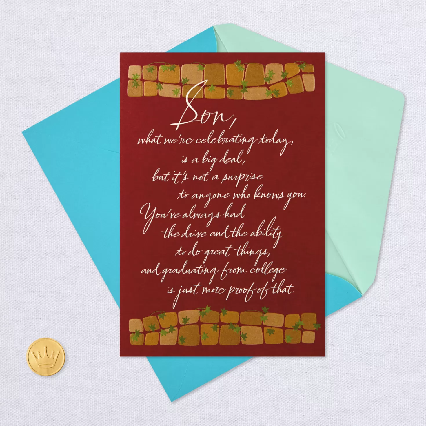 Clearance Today Is A Big Deal College Graduation Card For Son Graduation