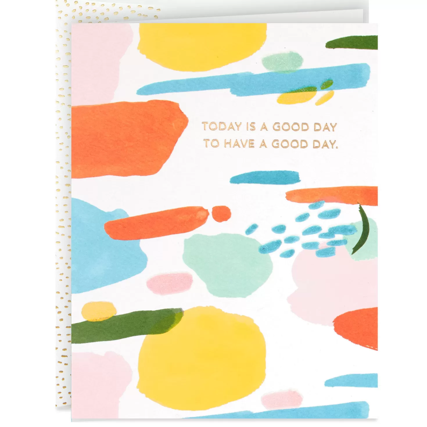Fashion Today Is A Good Day Blank Encouragement Card Encouragement