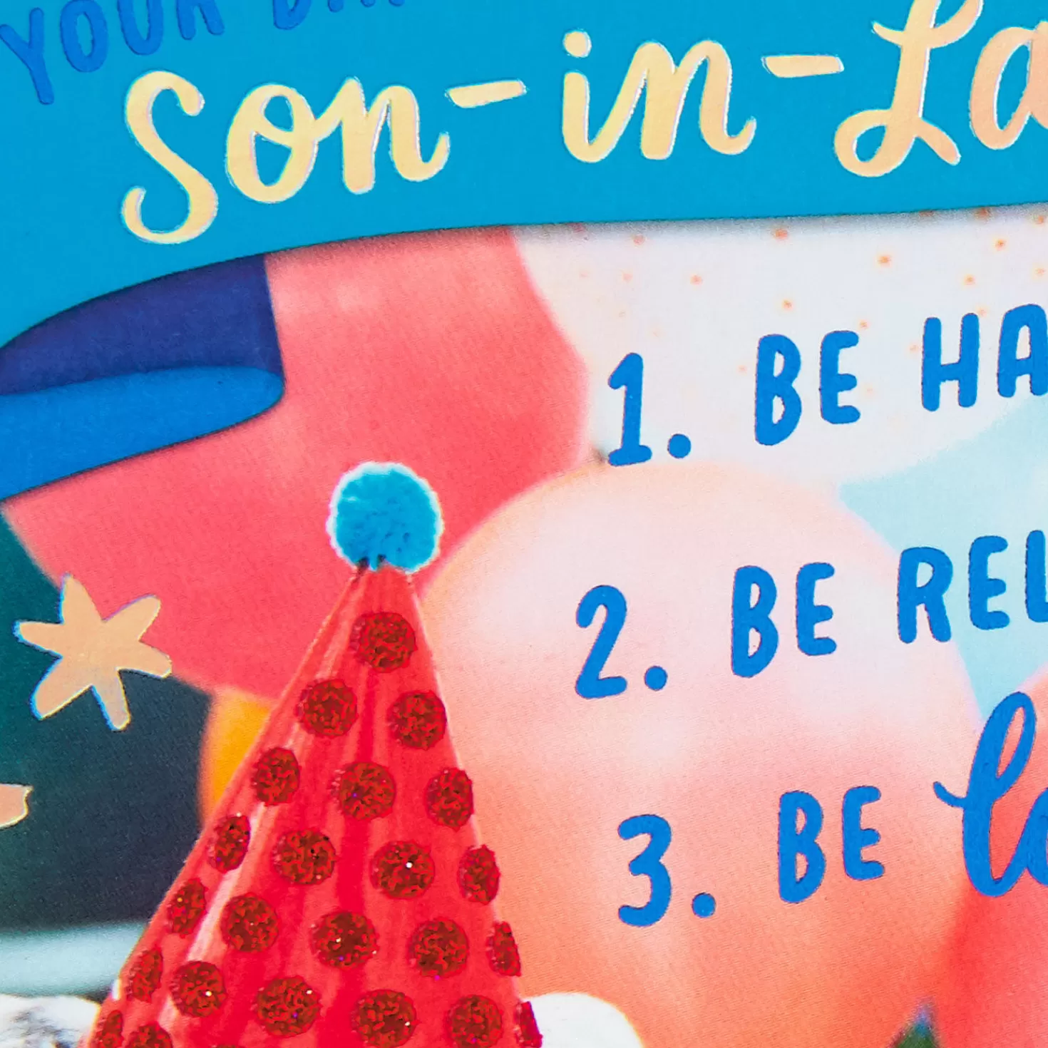 Birthday>Hallmark Today's To-Do List Birthday Card For Son-In-Law