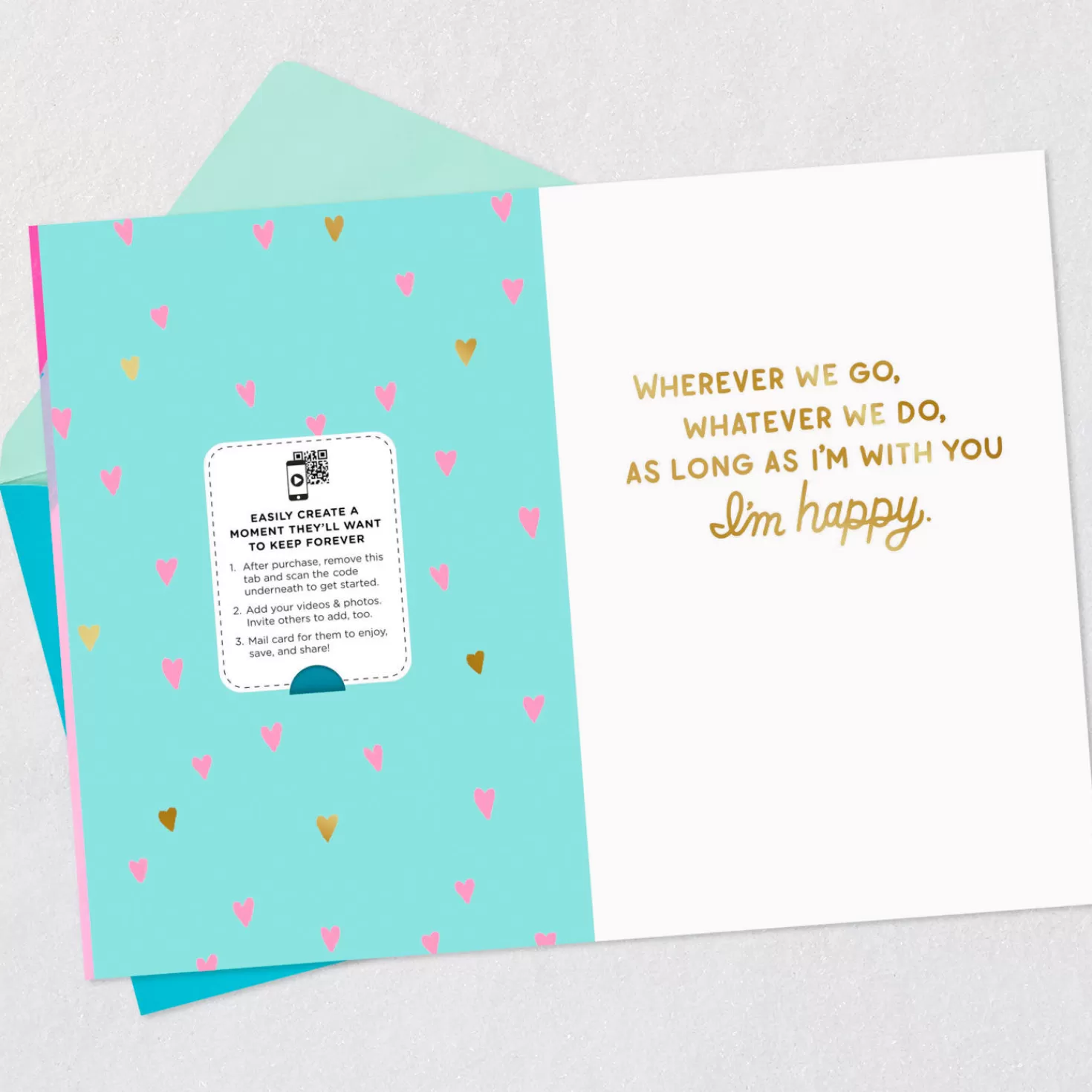 Anniversary>Hallmark Together Is My Favorite Place Video Greeting Love Card