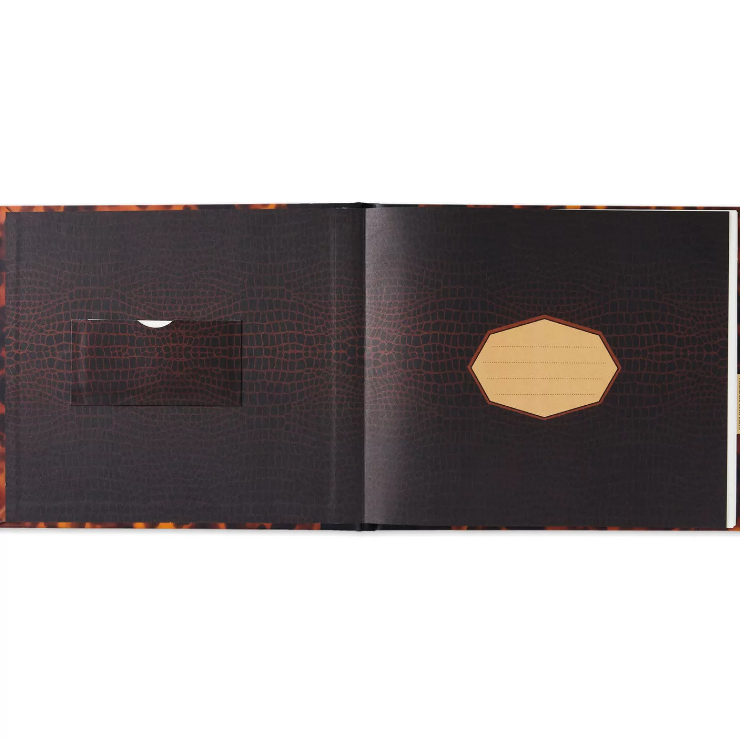 Outlet Tortoiseshell Guest Book Retirement