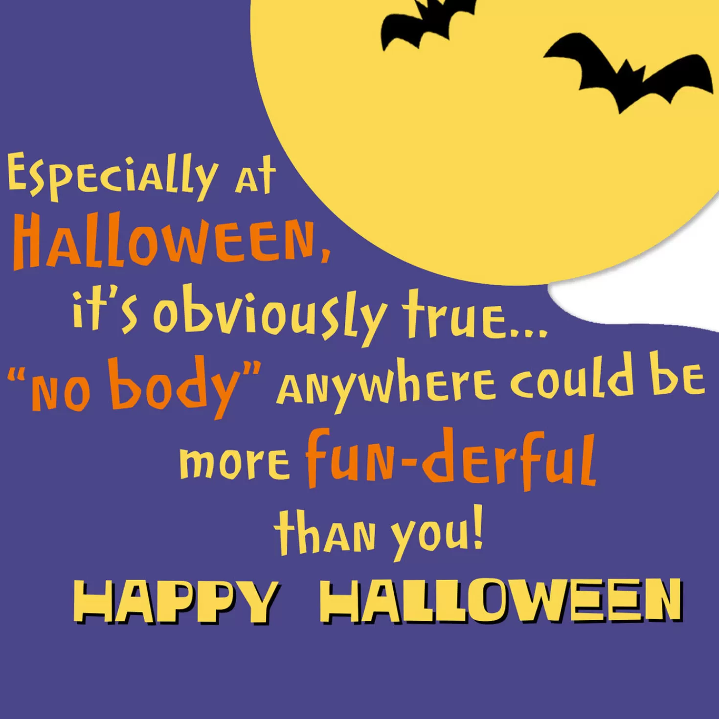 Halloween (10/31)>Hallmark Trick Or Treat Skeleton Halloween Card