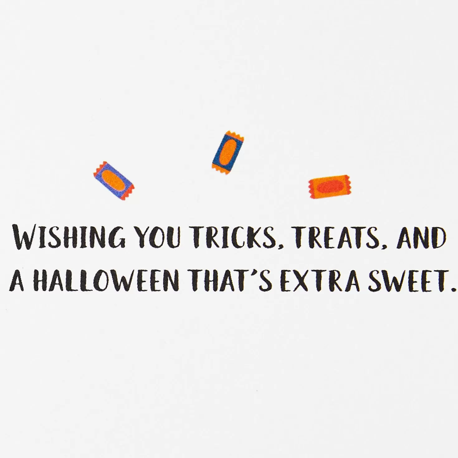 Halloween (10/31)>Hallmark Tricks And Treats Extra Sweet Halloween Card