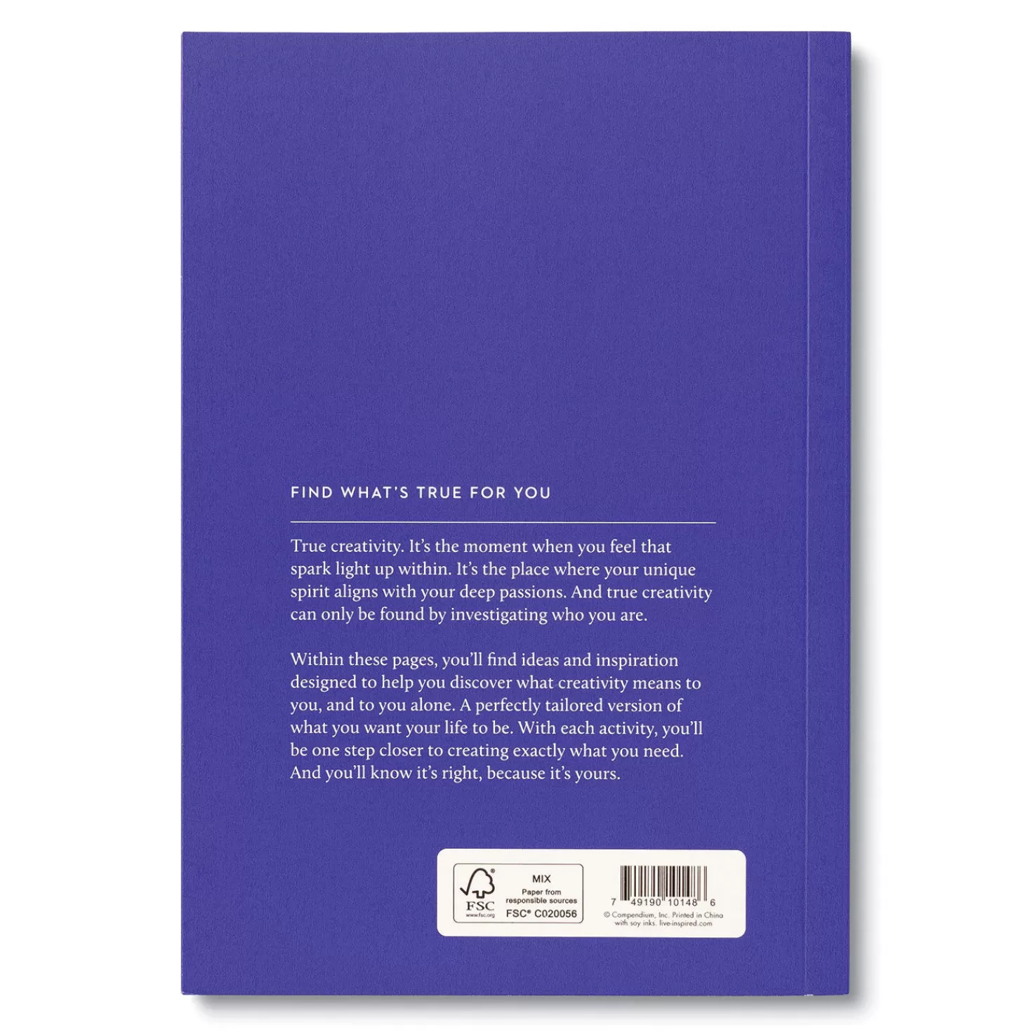 Shop True Creativity Activities And Inspiration Journal Retirement