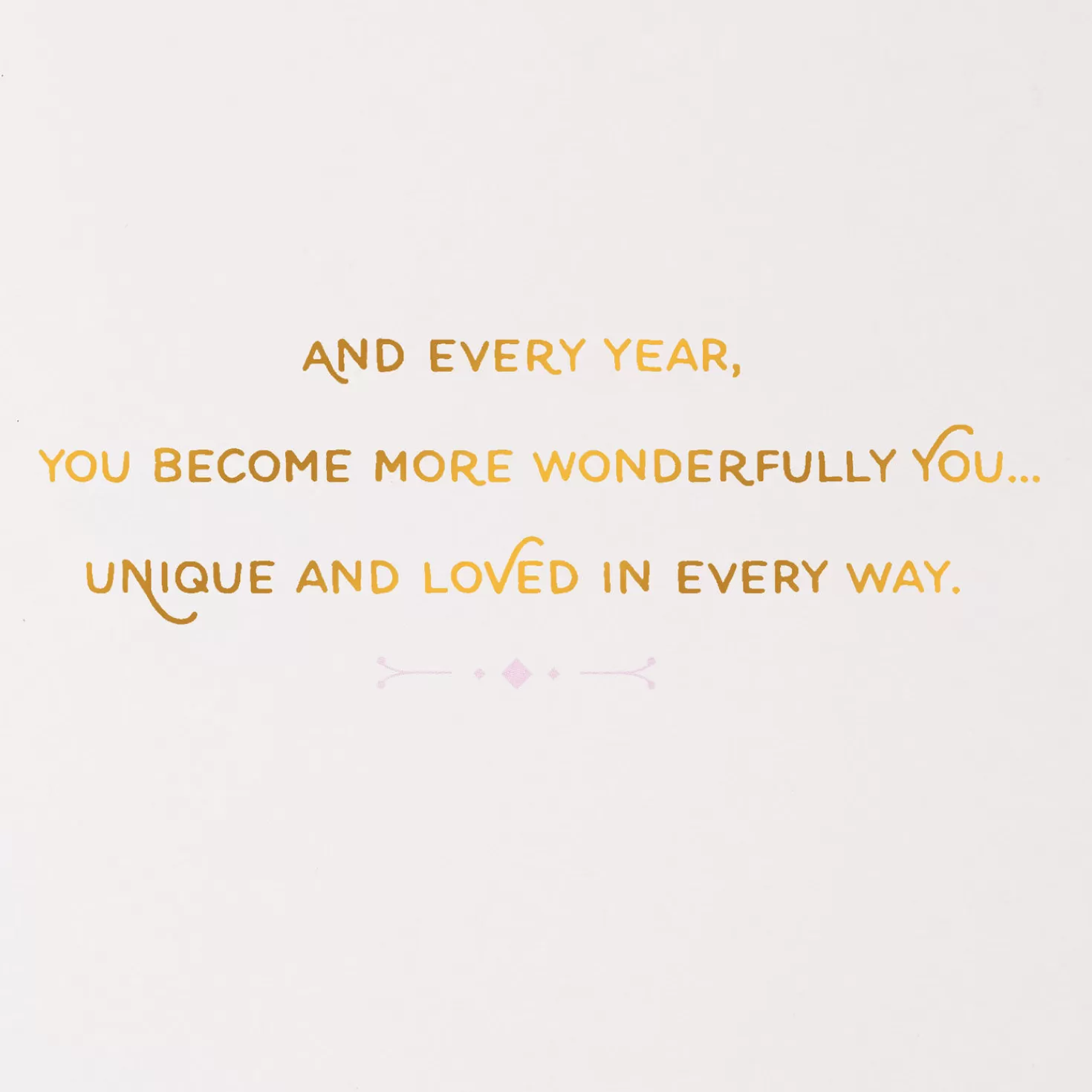 Birthday>Hallmark Unique And Loved In Every Way Birthday Card For Her