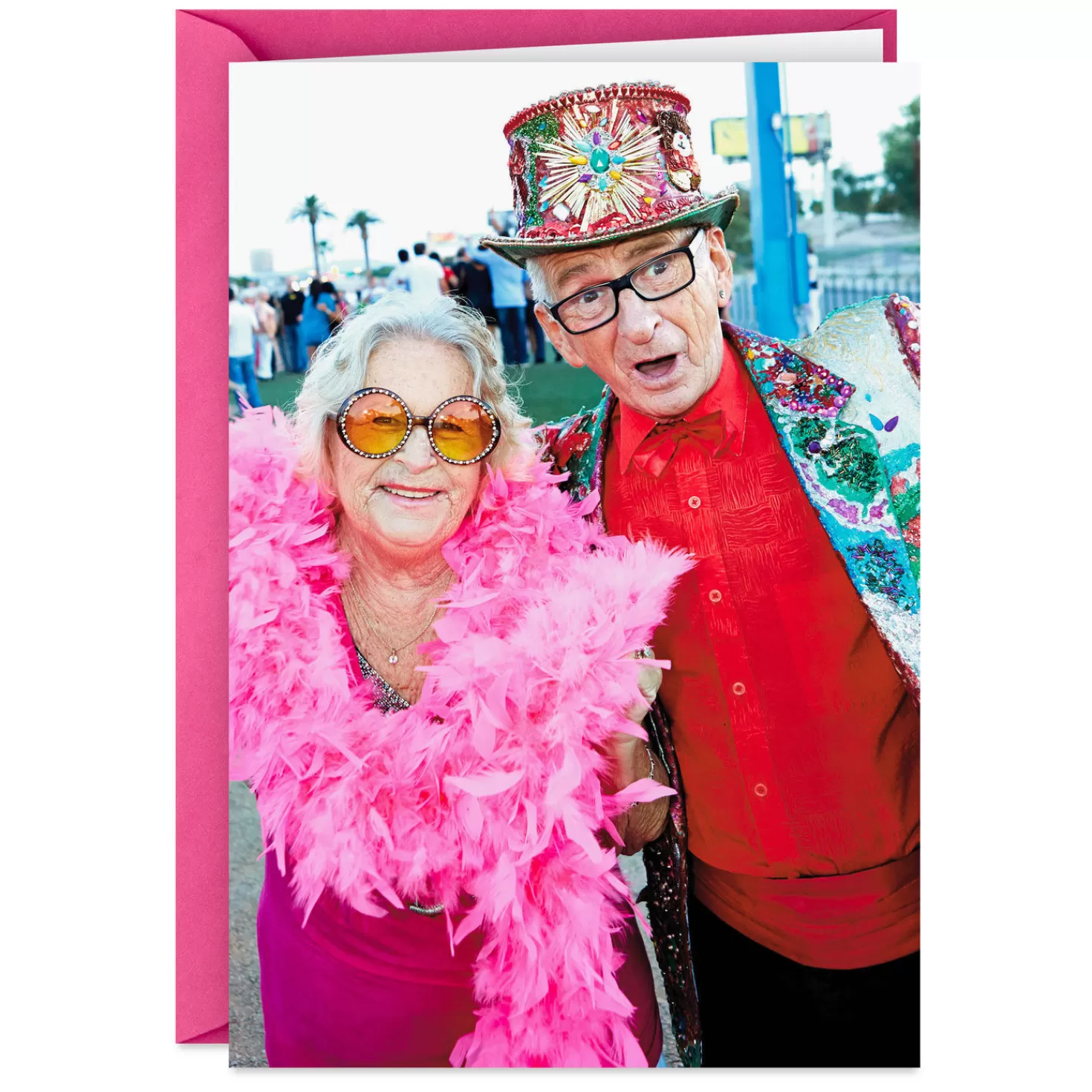 Anniversary>Hallmark Until We'Re Both Old And Embarrassing Funny Love Card