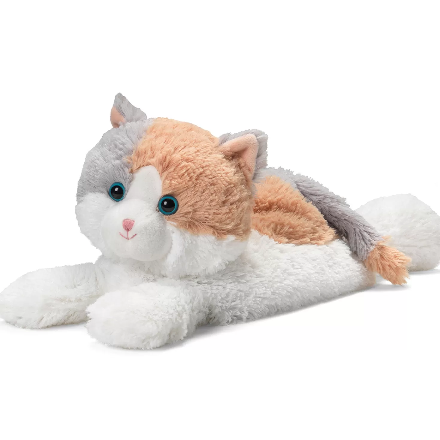 Clearance Warmies Heatable Scented Calico Cat Stuffed Animal, 15" Encouragement