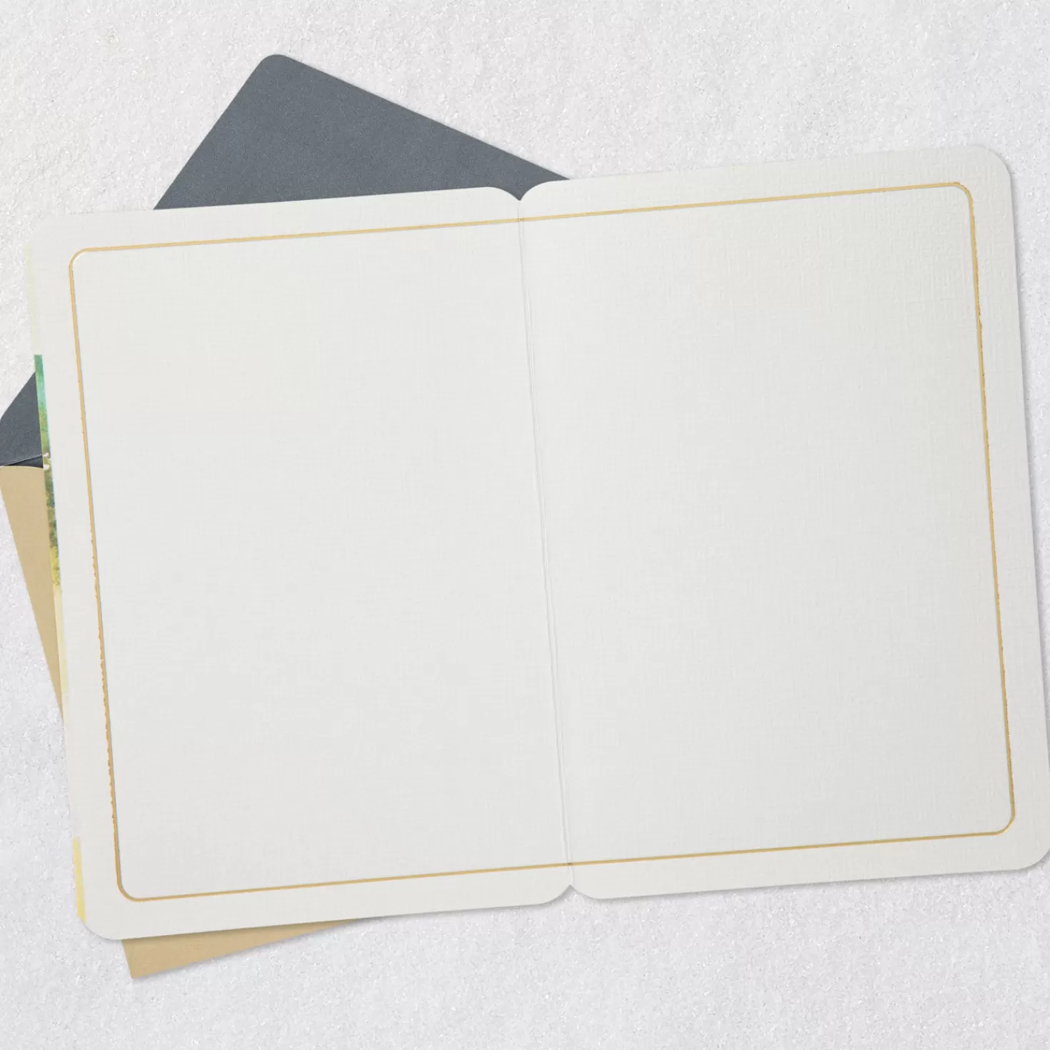 Hot Watercolor Landscape Blank Card Encouragement