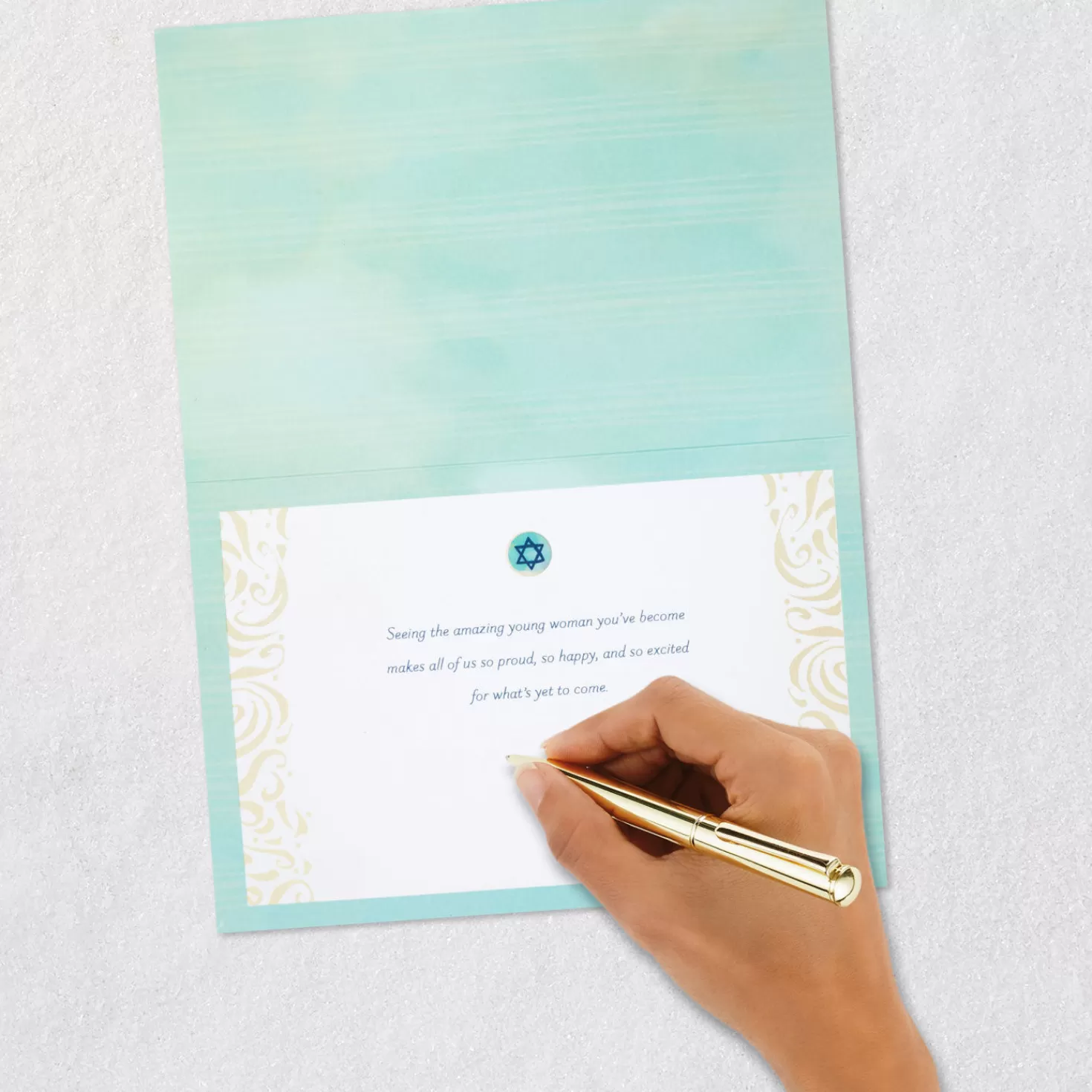 Best Watercolor Mazel Tov Bat Mitzvah Card Bat Mitzvah