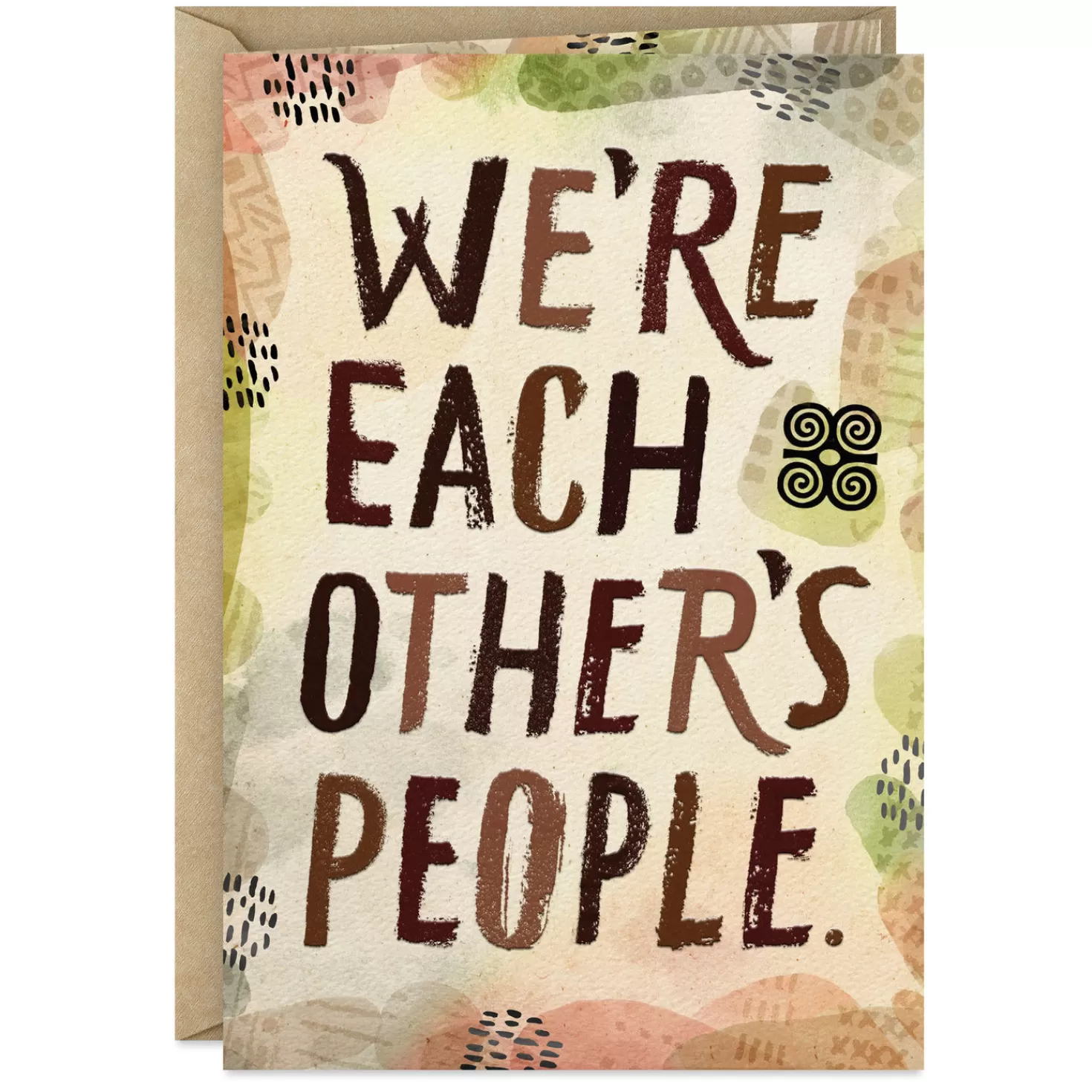 Hot We Stand Strong Together Encouragement Card Encouragement