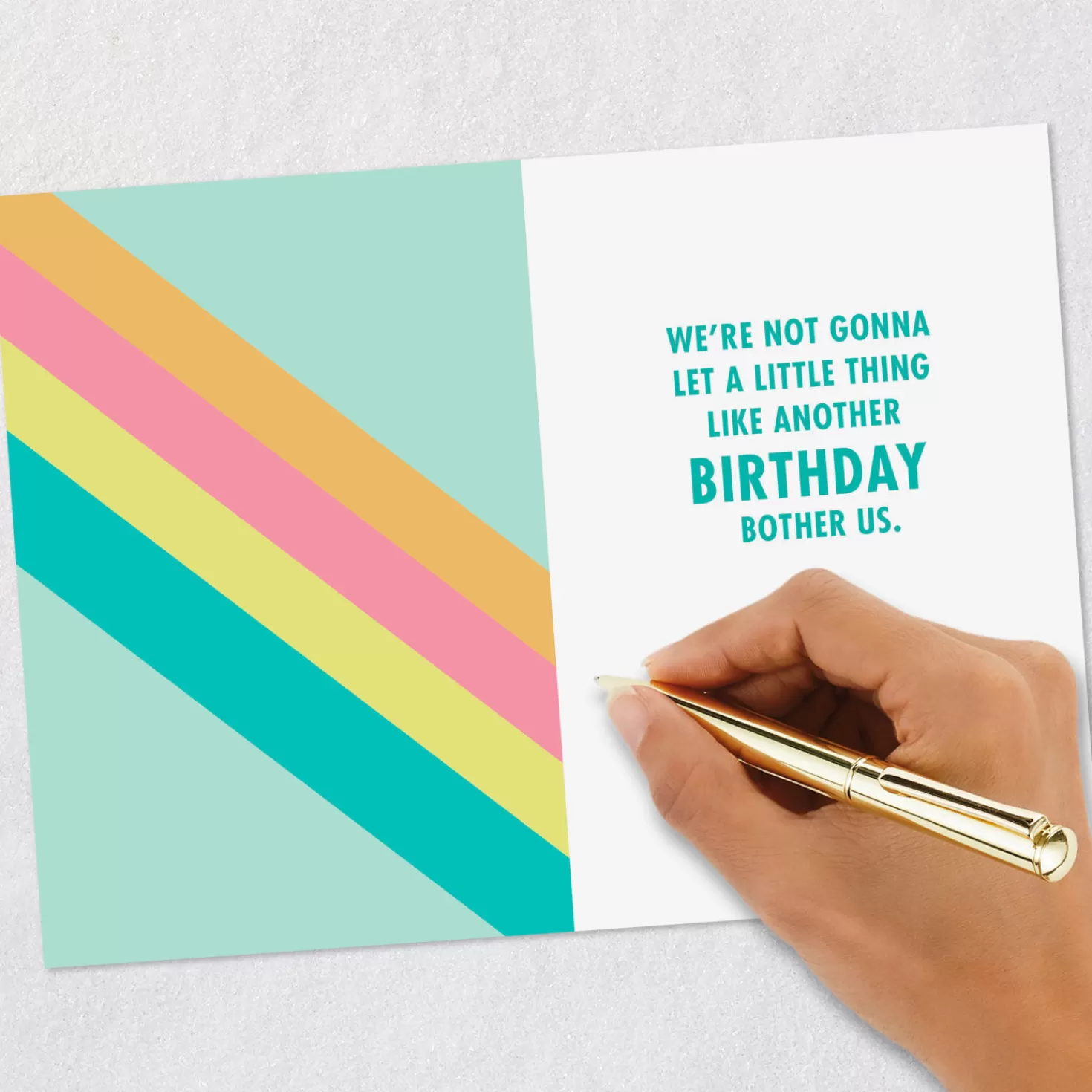 Birthday>Hallmark We Survived Perms And Shoulder Pads Funny Birthday Card For Her