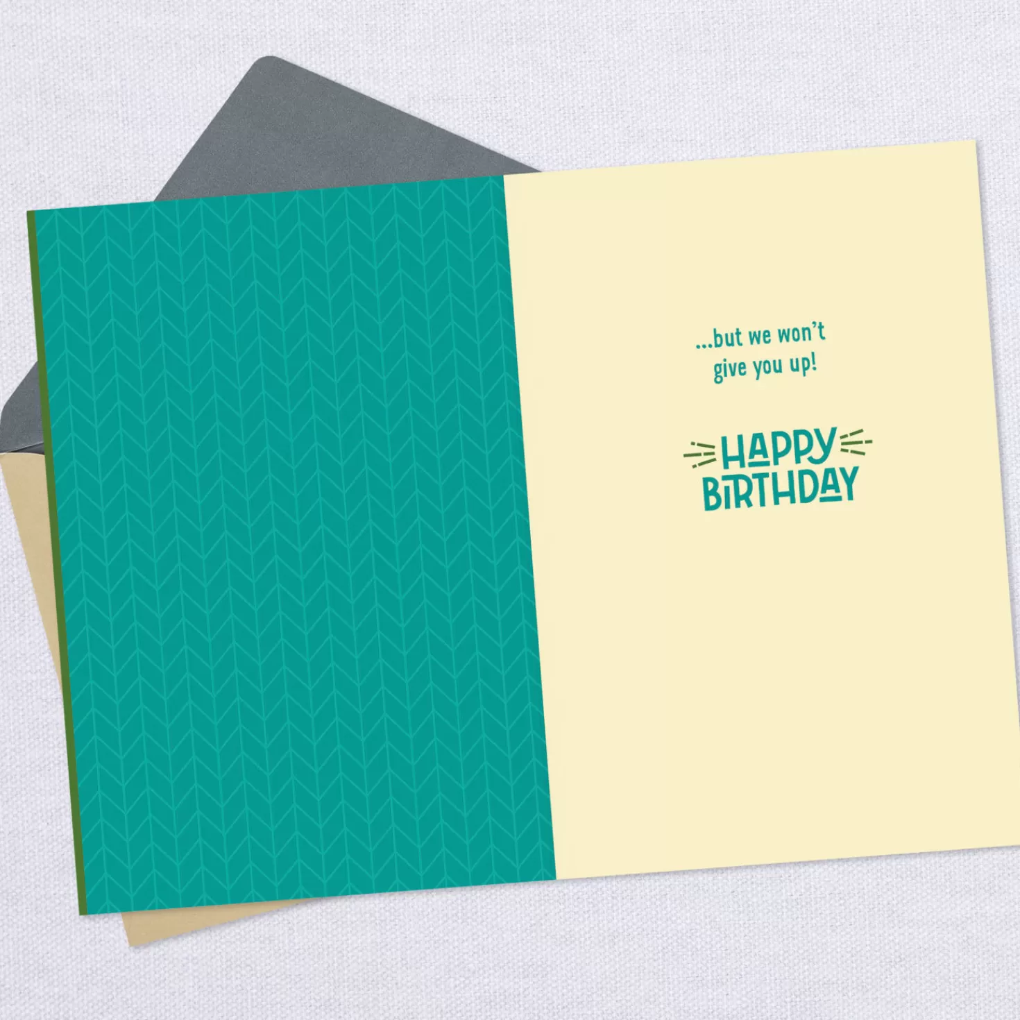 Birthday>Hallmark We Won'T Give You Up Funny Birthday Card For Son