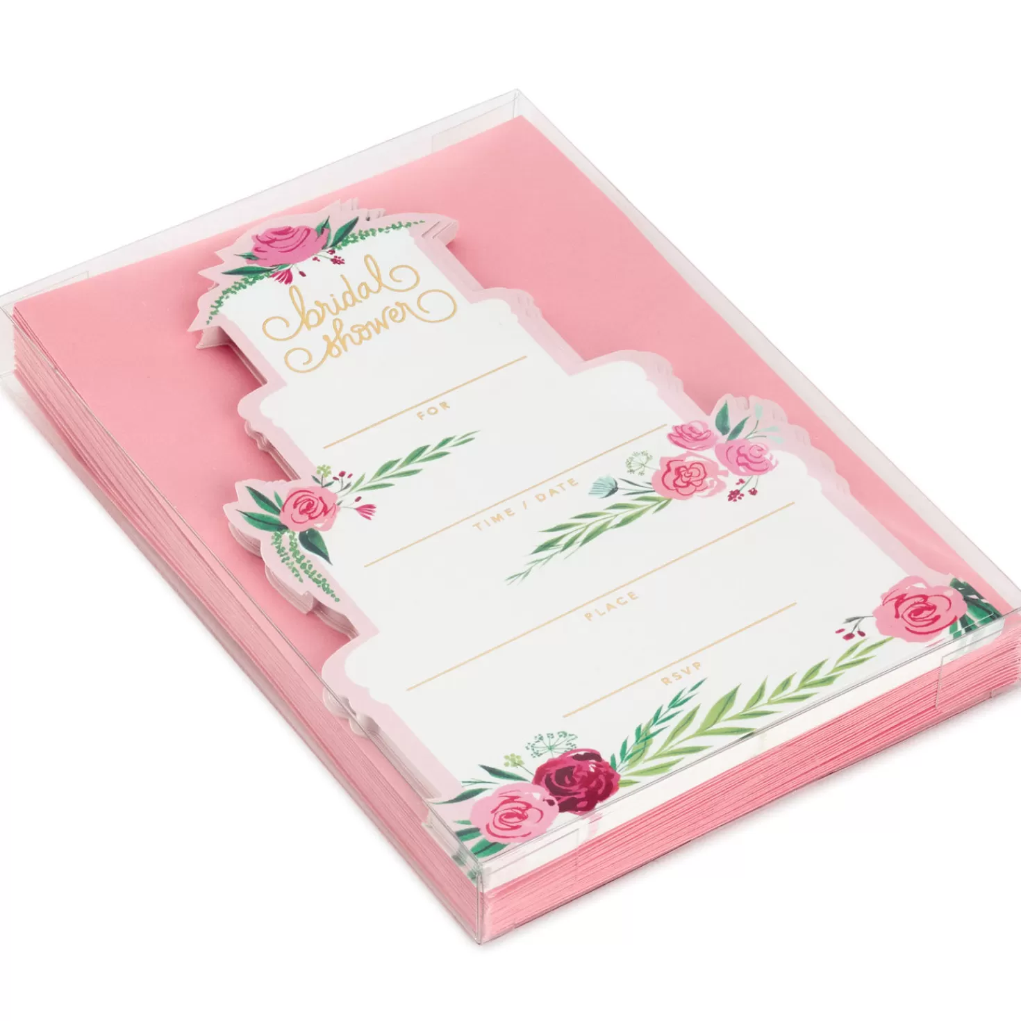 Best Wedding Cake Bridal Shower Invitations, Pack Of 20 Wedding