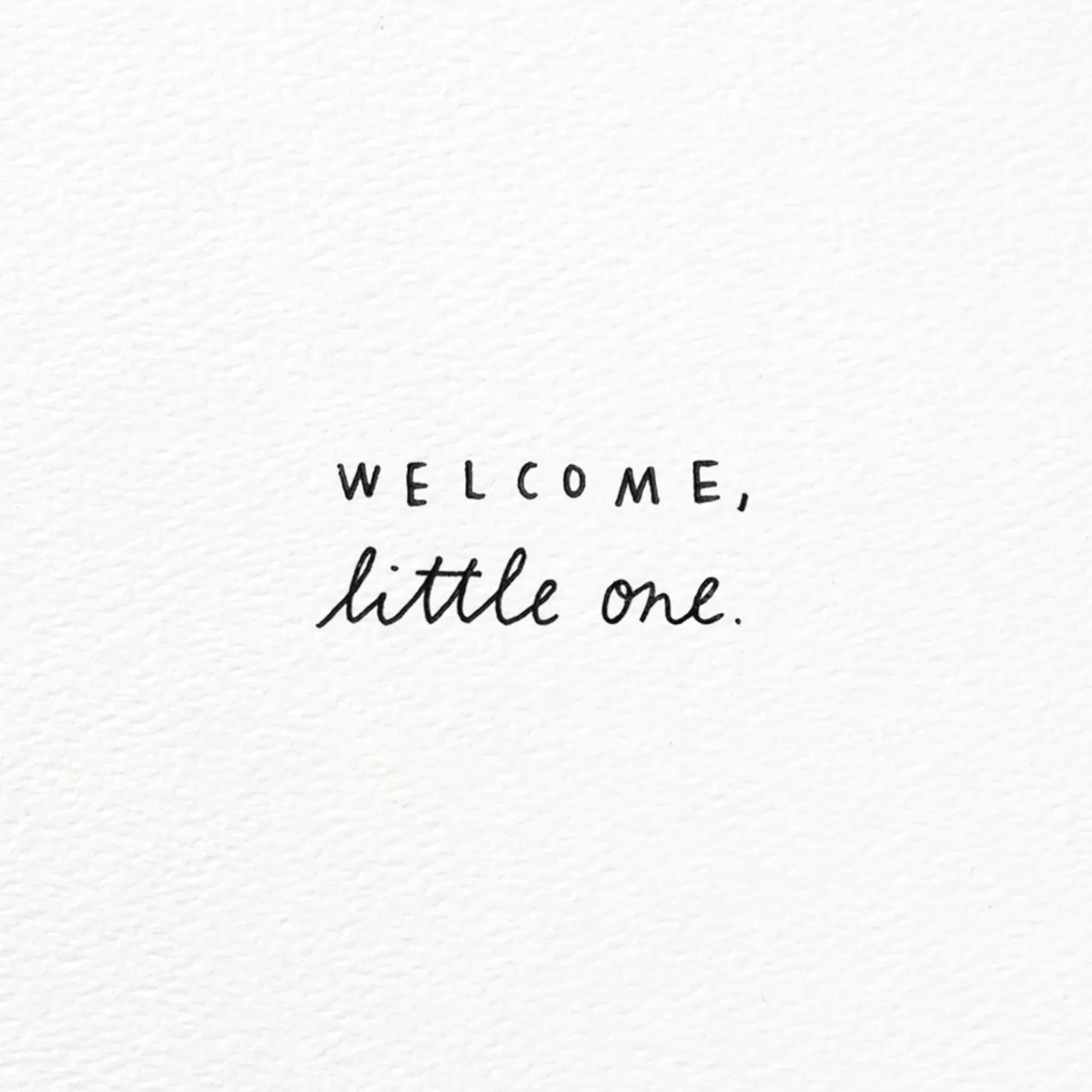 Baby>Hallmark Welcome, Little One New Baby Card