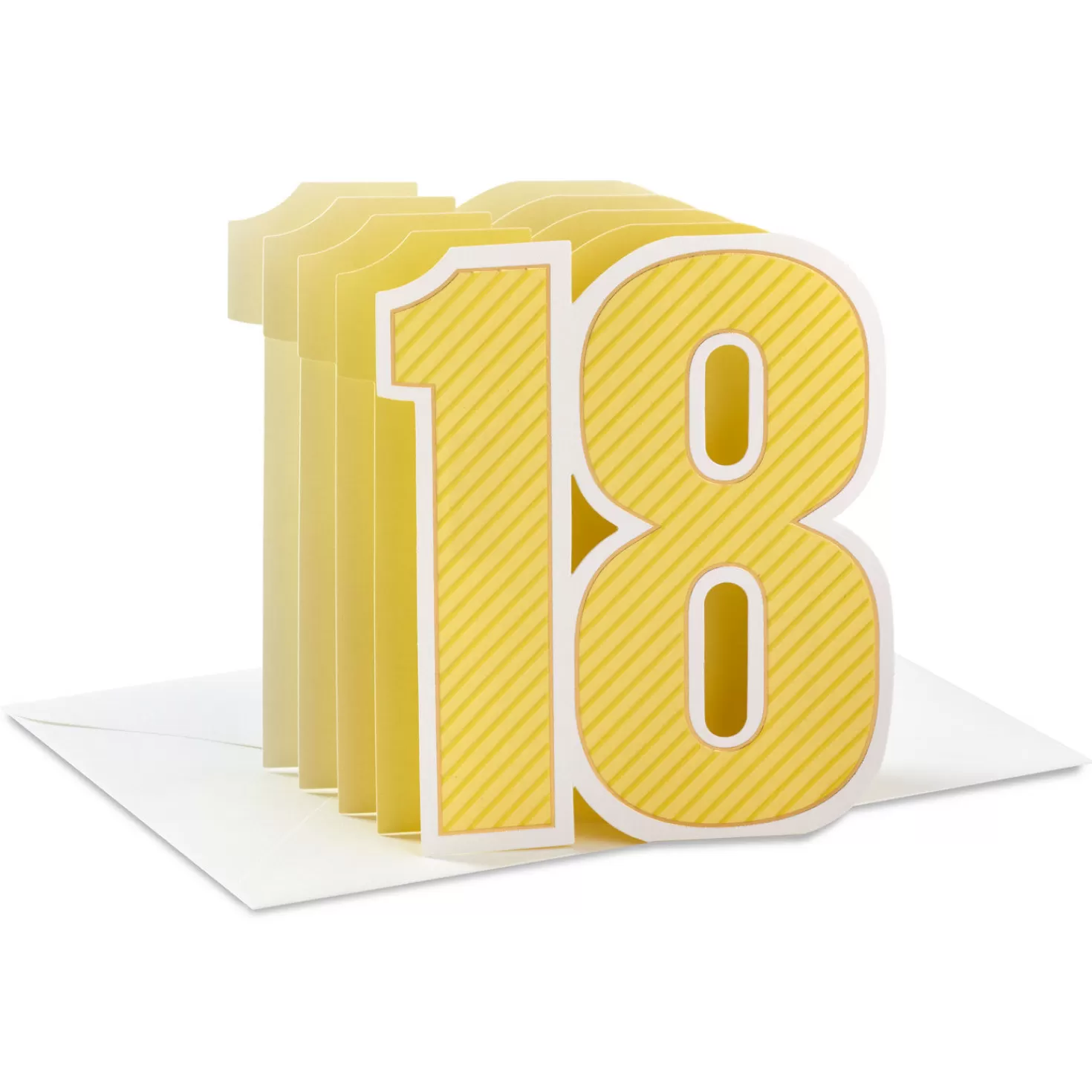 Birthday>Hallmark Welcome To Amazing 3D Pop-Up 18Th Birthday Card