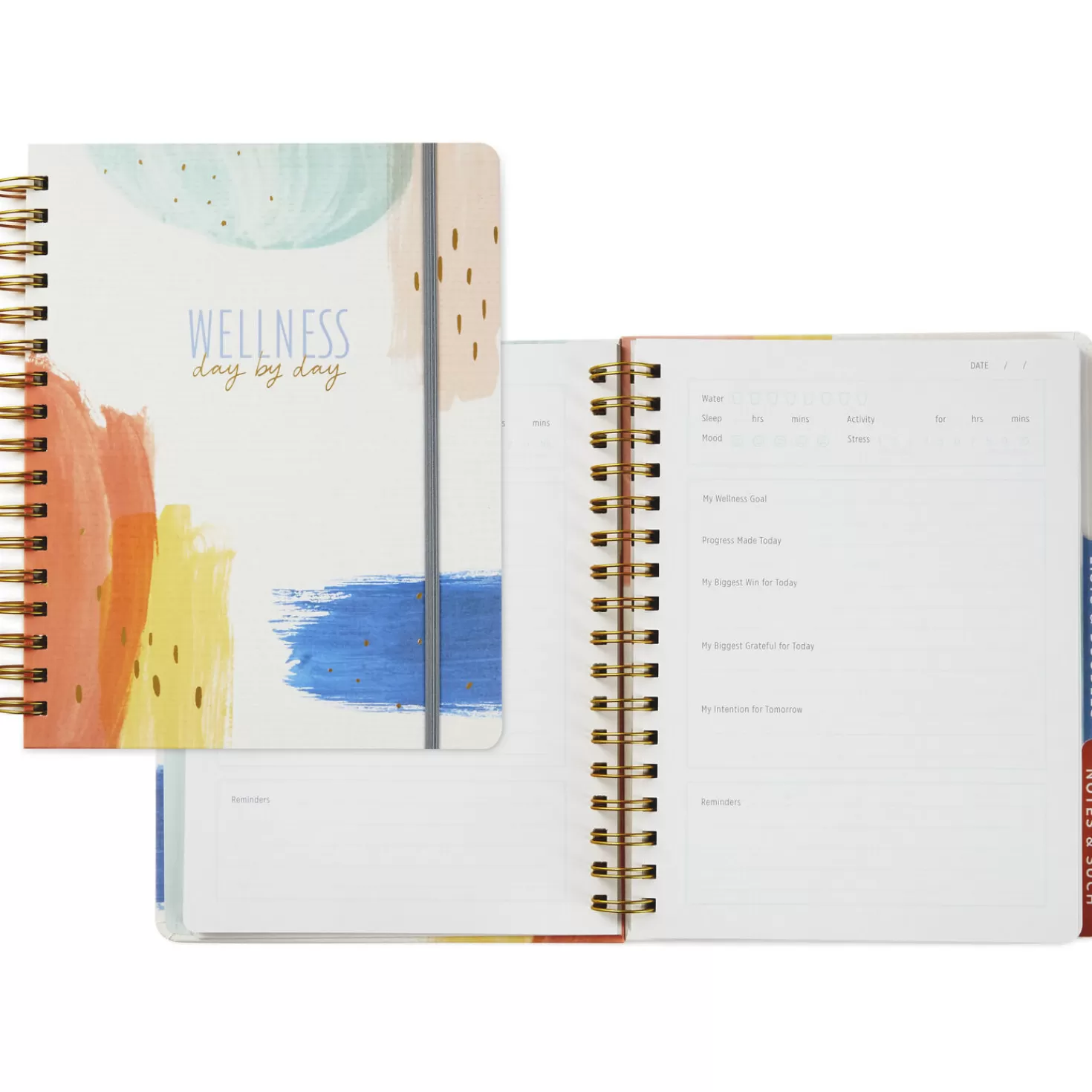 Flash Sale Wellness Journal Spiral Notebook Back To School
