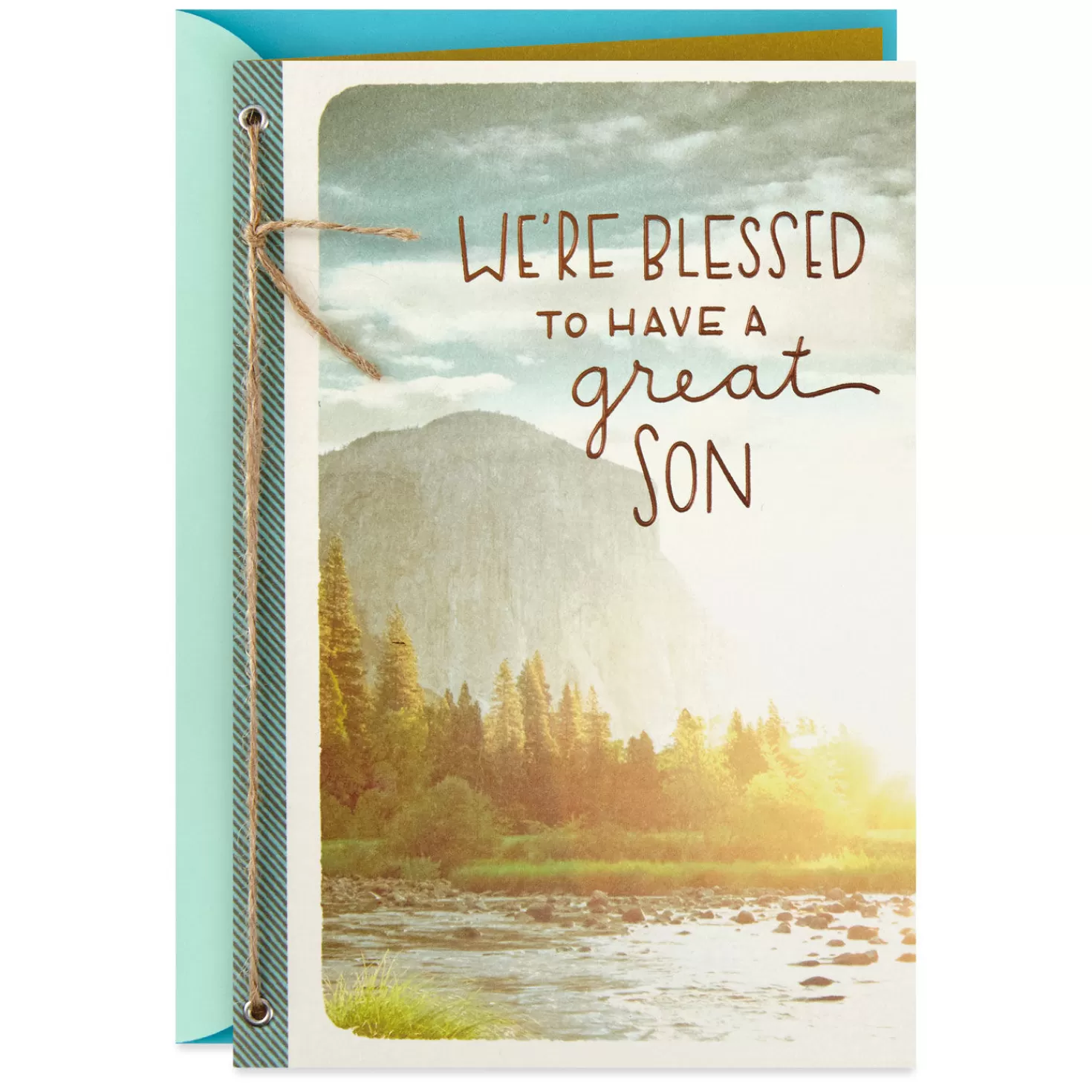 Birthday>Hallmark We'Re Blessed Birthday Card For Son From Parents
