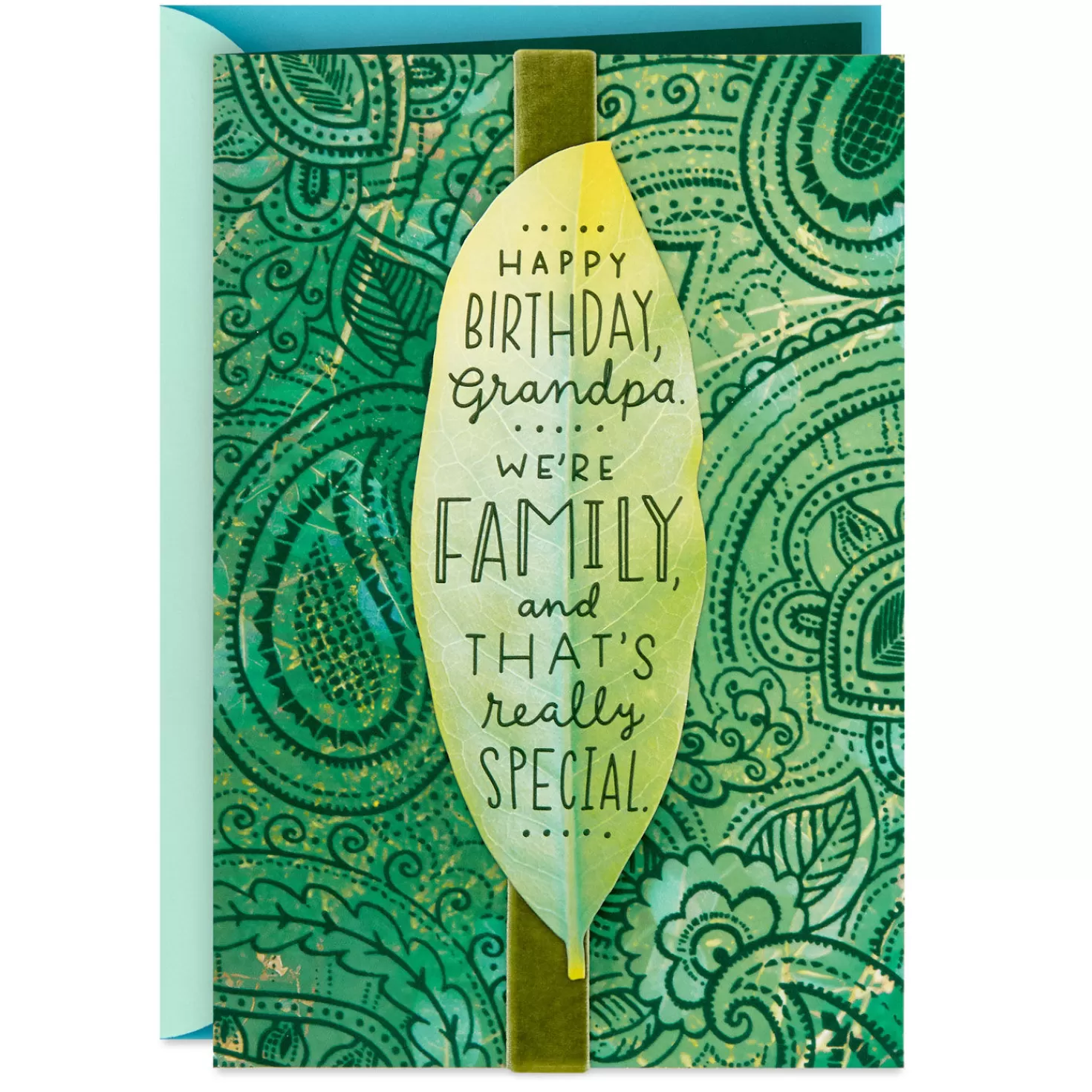 Birthday>Hallmark We'Re Family Birthday Card For Grandpa