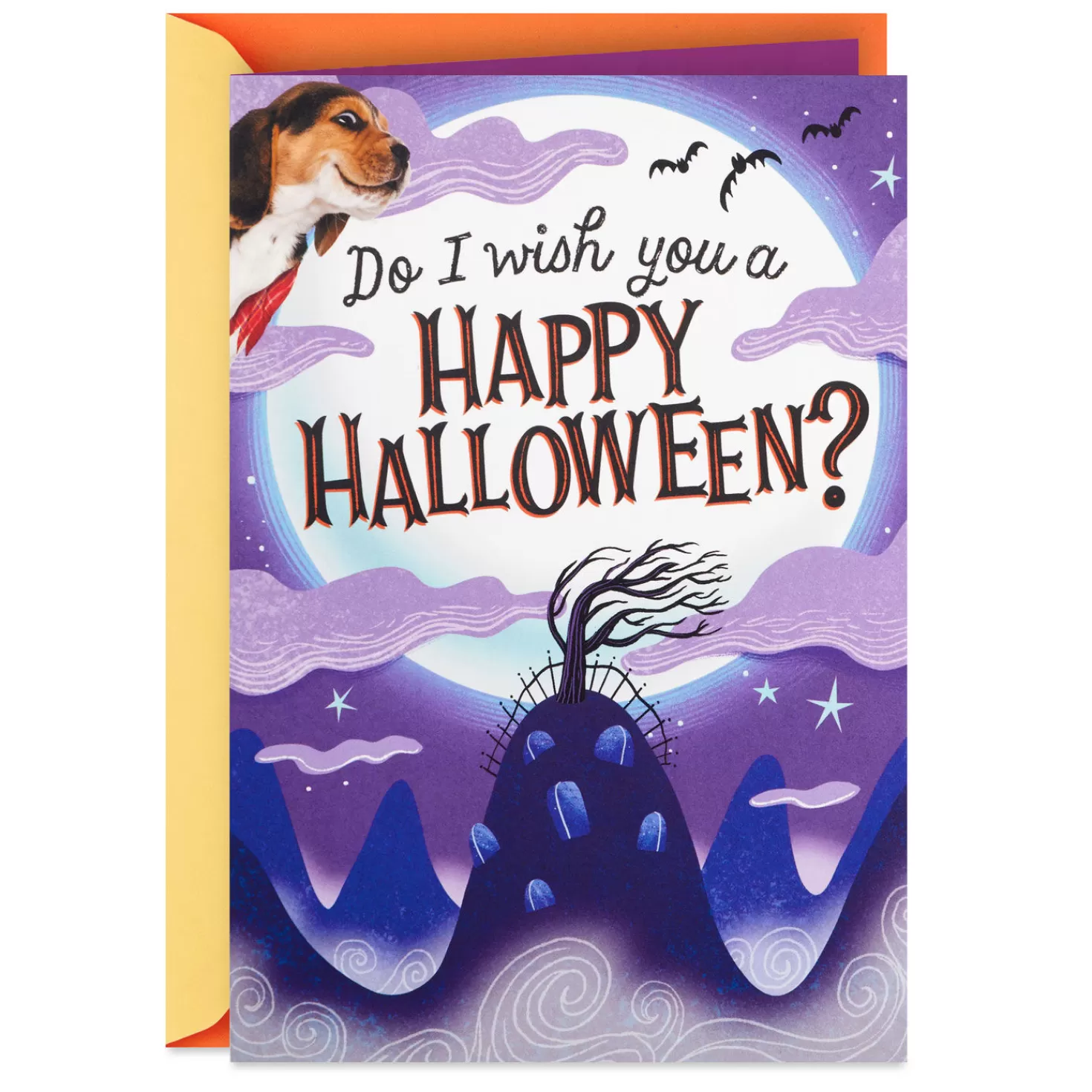 Halloween (10/31)>Hallmark Werepuppies Funny Musical Pop-Up Halloween Card