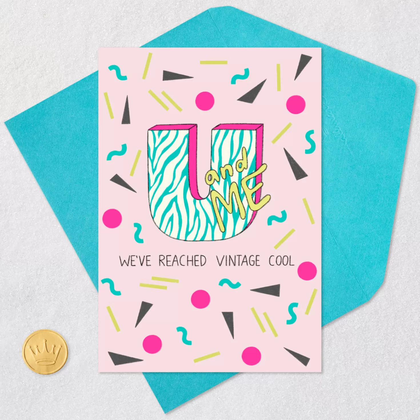Birthday>Hallmark We'Ve Reached Vintage Cool Funny Birthday Card