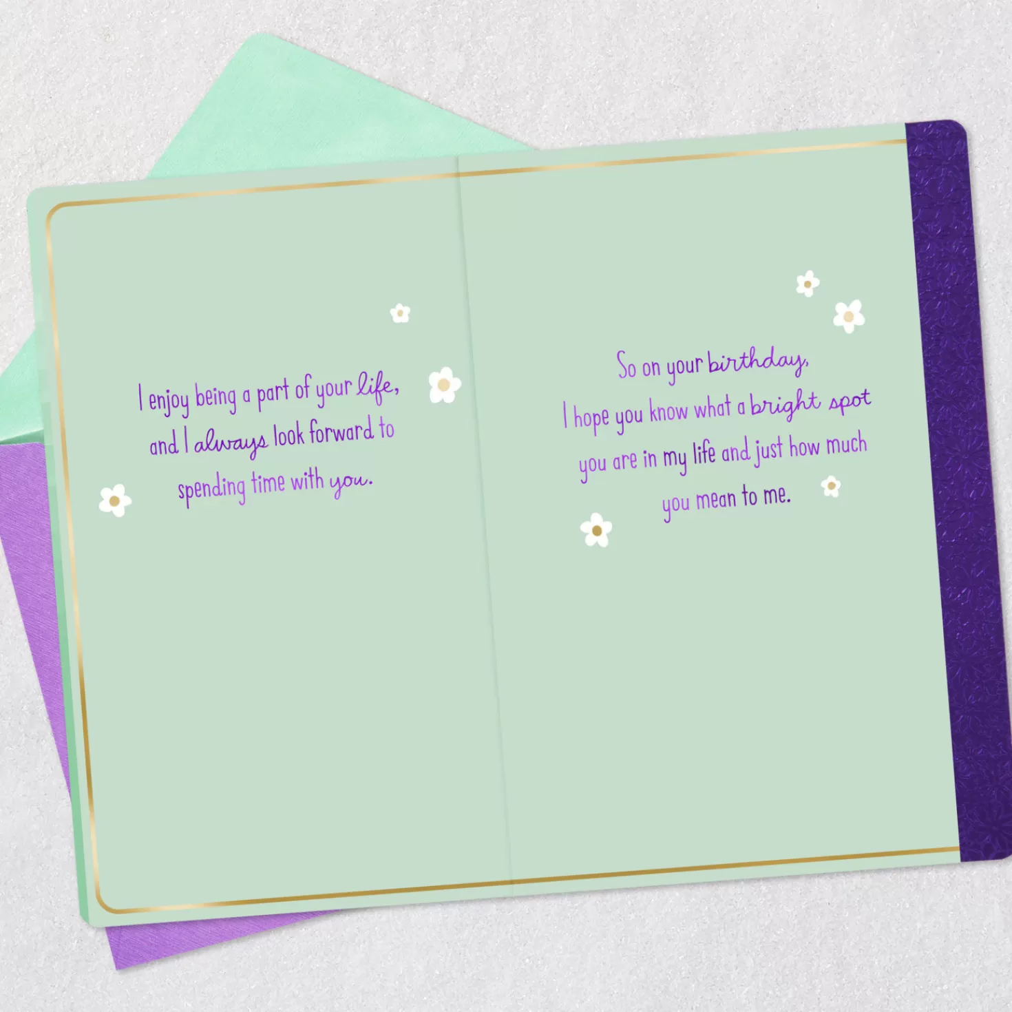 Birthday>Hallmark What A Bright Spot You Are Birthday Card For Like A Daughter