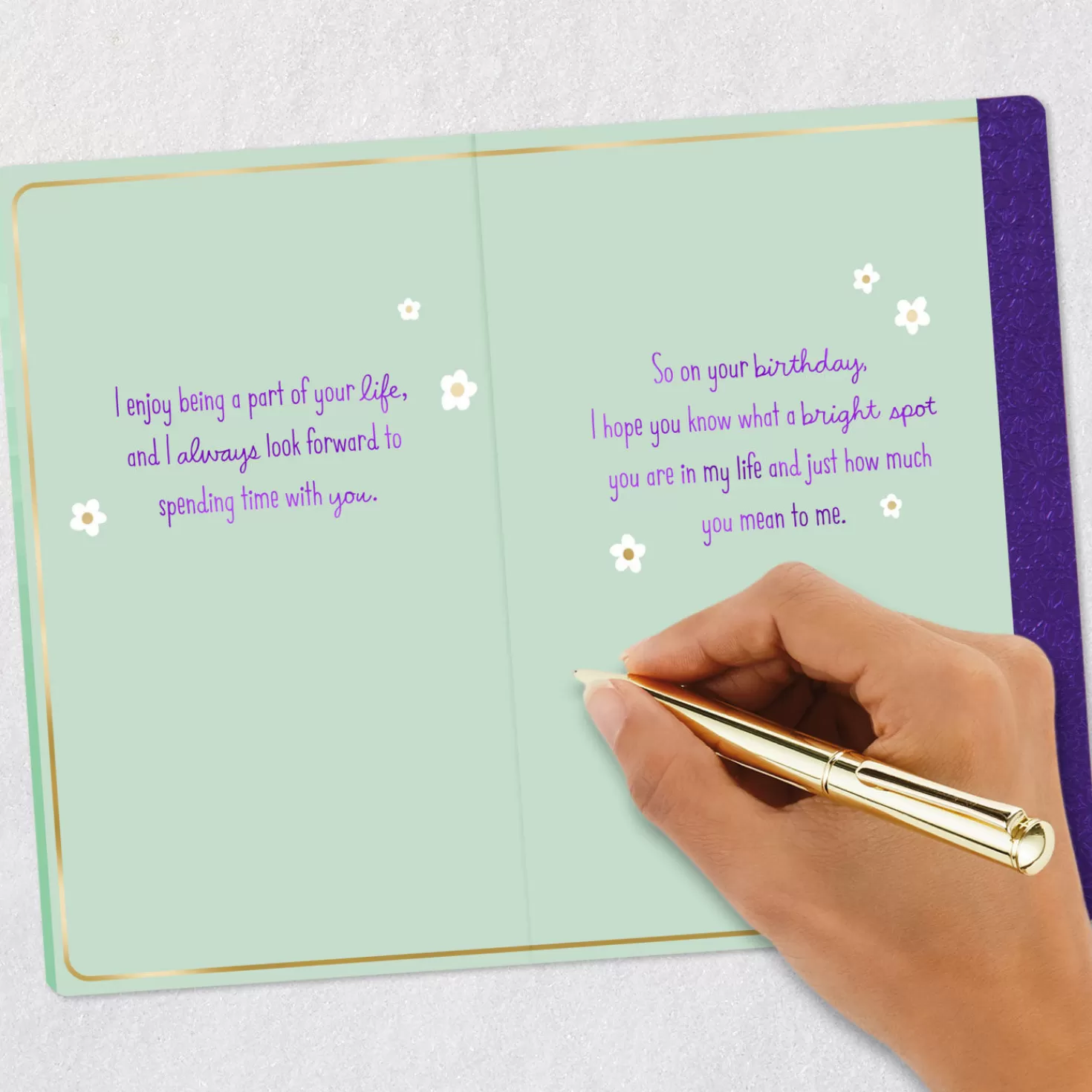 Birthday>Hallmark What A Bright Spot You Are Birthday Card For Like A Daughter