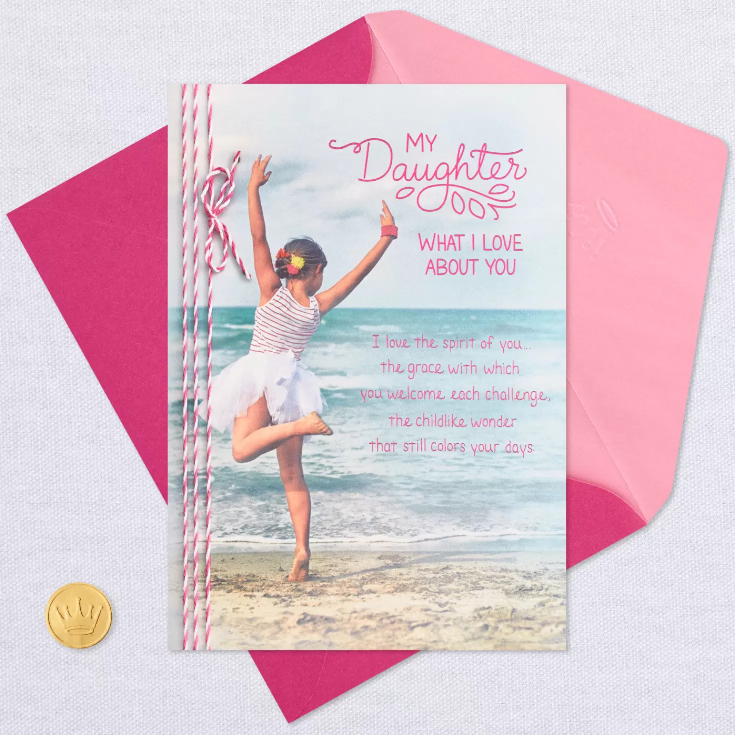 Birthday>Hallmark What I Love About You Birthday Card For Daughter