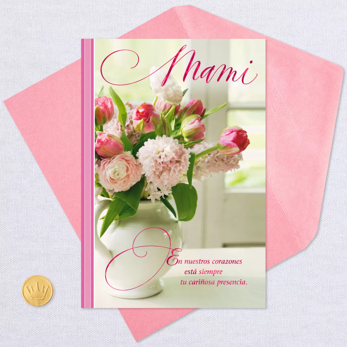 Birthday>Hallmark What You Mean To Us Spanish-Language Birthday Card For Mom