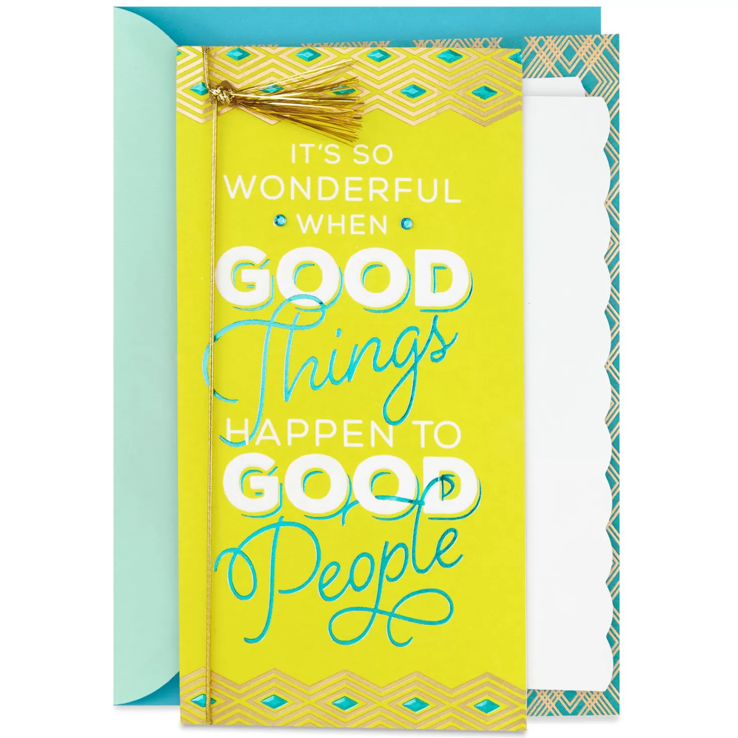Cheap When Good Things Happen To Good People Congratulations Card Congratulations
