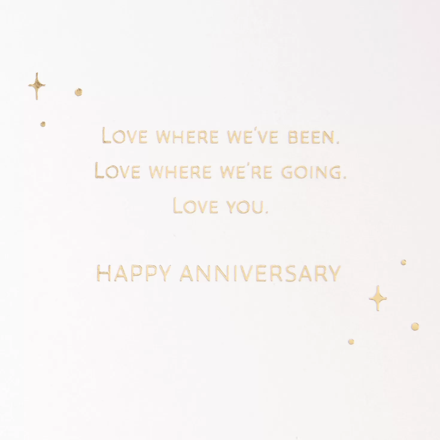 Anniversary>Hallmark When My Heart Found You Wooden Anniversary Card